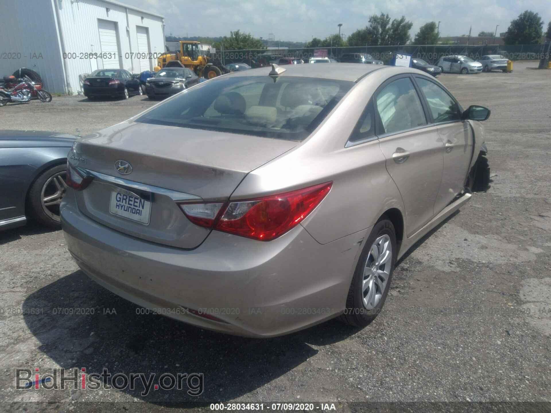 2012 HYUNDAI SONATA - VIN: 5NPEB4AC4CH325743 - Фото 4