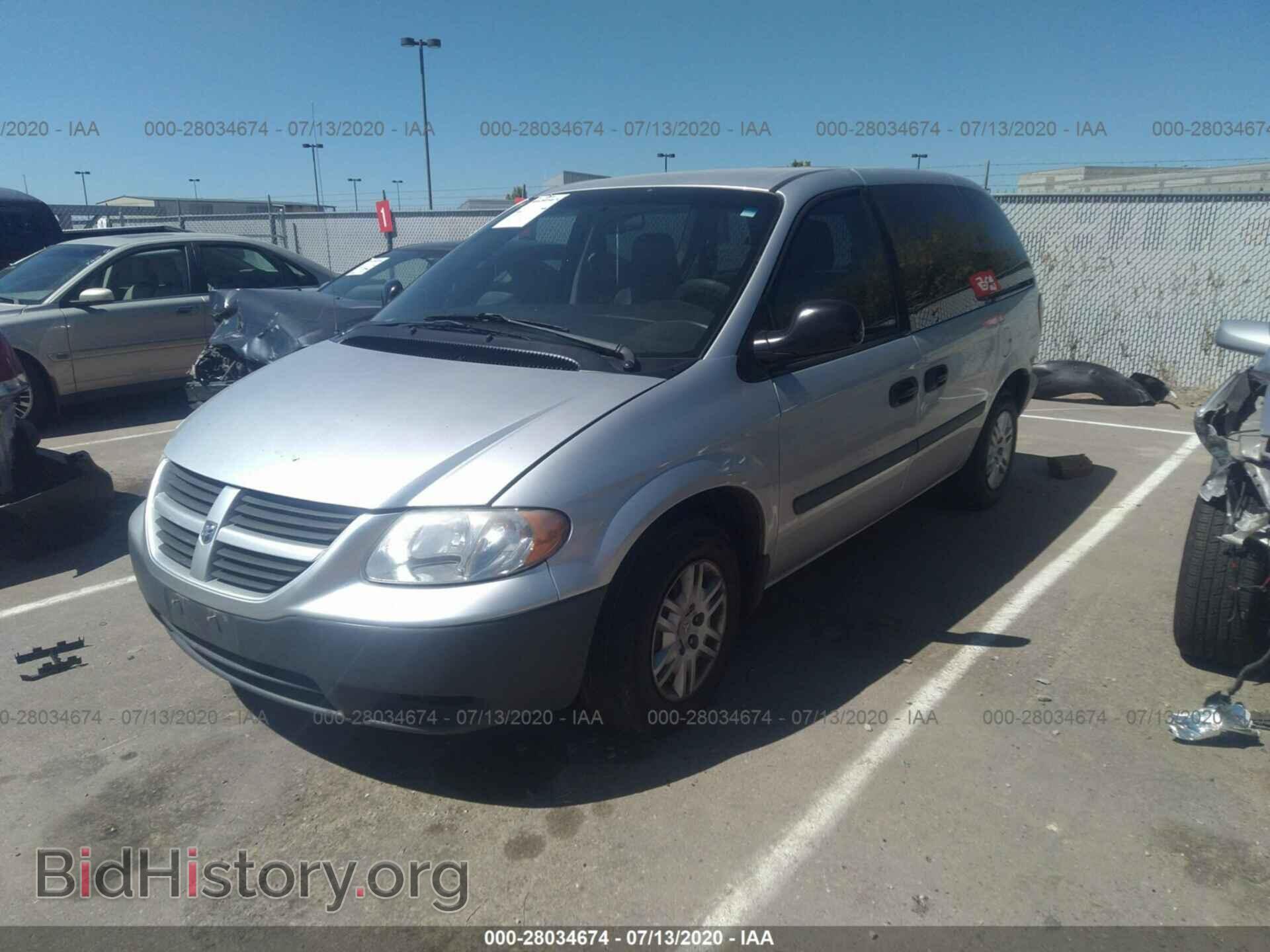 2007 DODGE CARAVAN - VIN: 1D4GP25B97B227401 - Фото 2