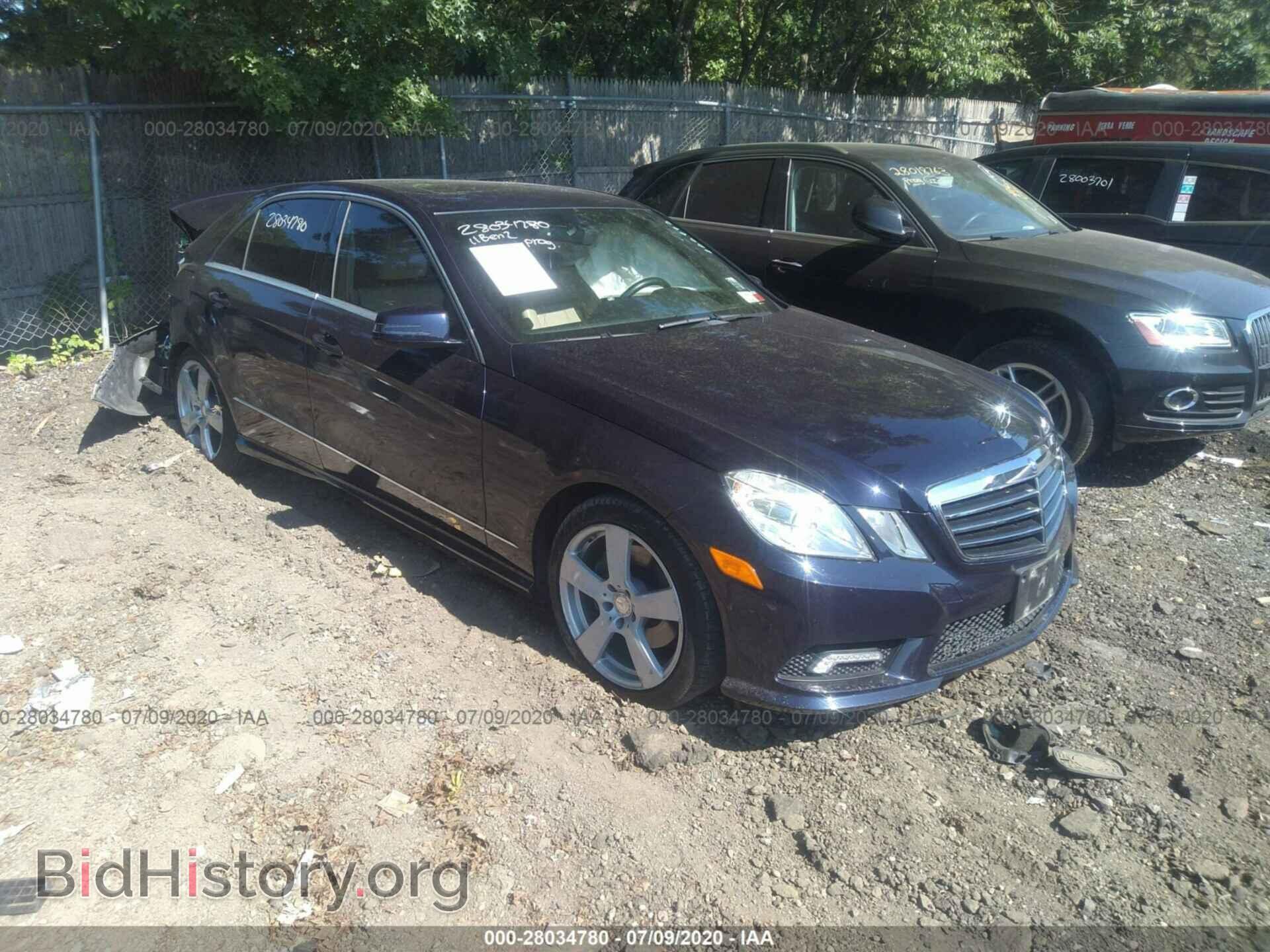 Фотография WDDHF8HB3BA446992 - MERCEDES-BENZ E-CLASS 2011