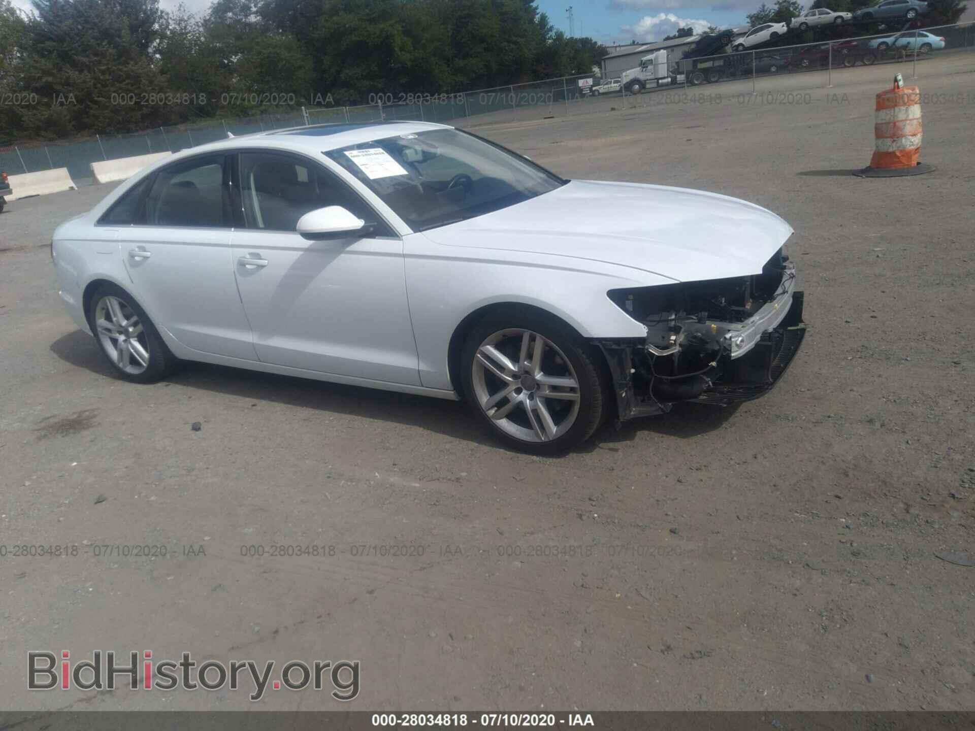 Фотография WAUGFAFC9EN005306 - AUDI A6 2014