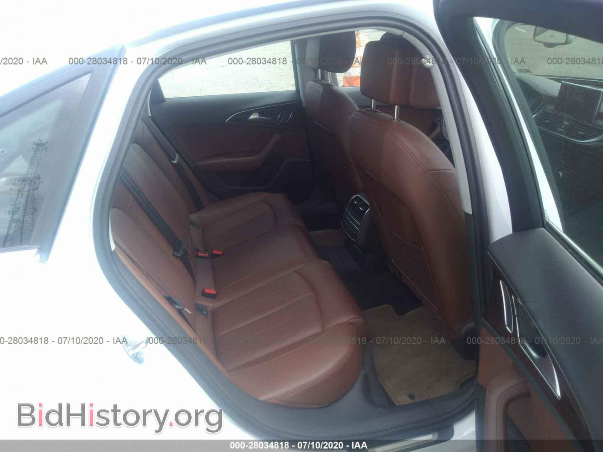 2014 AUDI A6 - VIN: WAUGFAFC9EN005306 - Фото 8