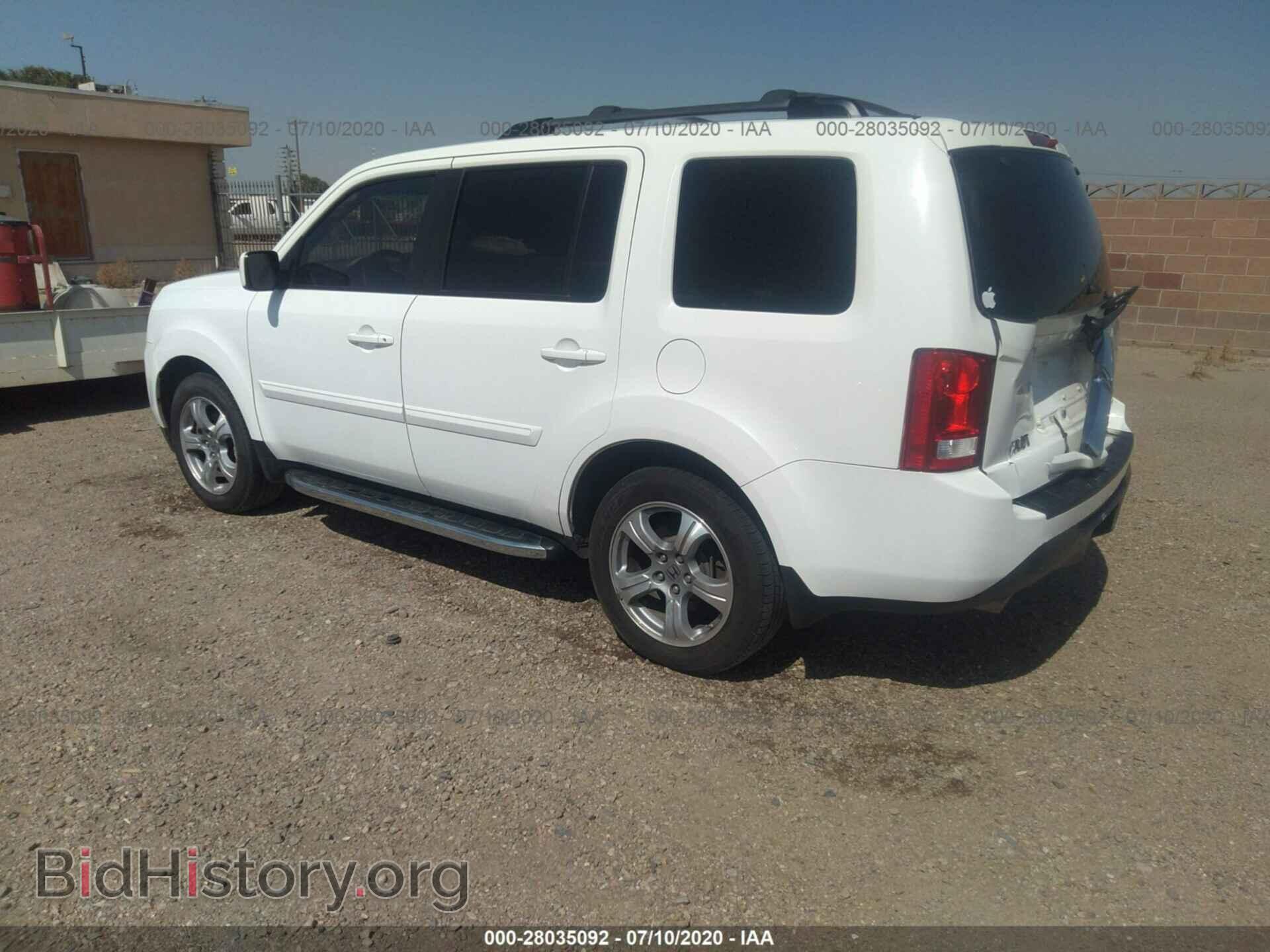 2012 HONDA PILOT - VIN: 5FNYF4H72CB039933 - Фото 3