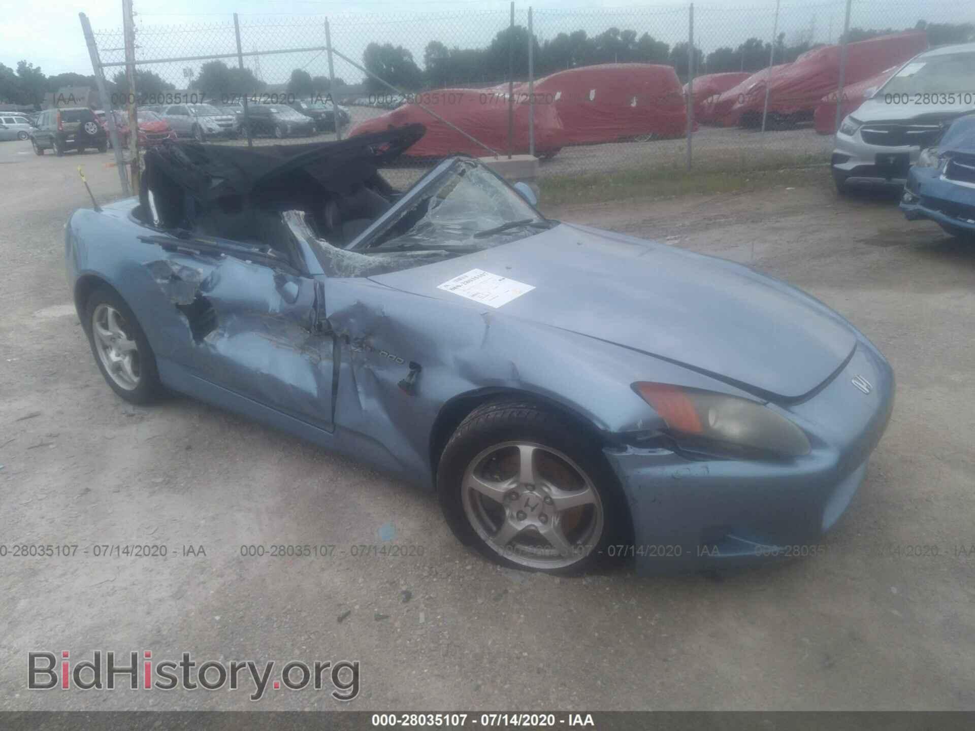 Фотография JHMAP11442T000378 - HONDA S2000 2002
