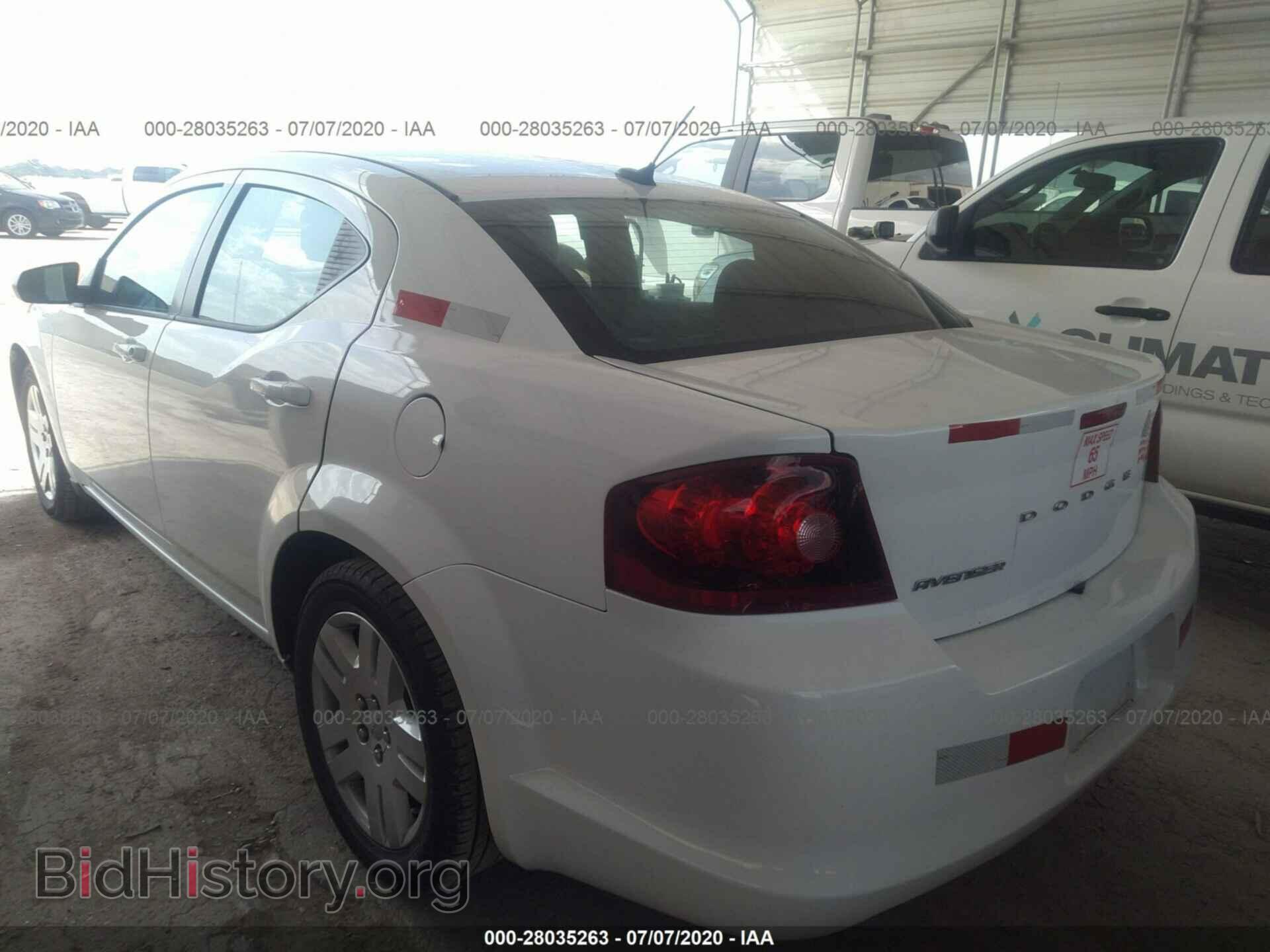 2013 DODGE AVENGER - VIN: 1C3CDZAB8DN538268 - Фото 3