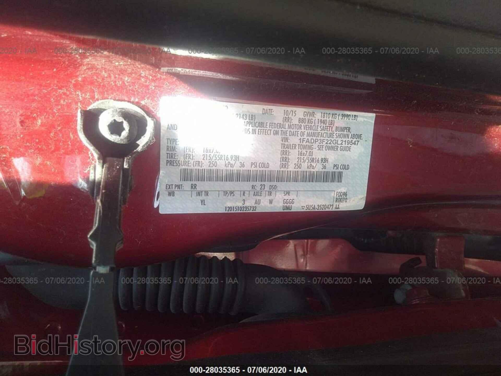 2016 FORD FOCUS - VIN: 1FADP3F22GL219547 - Photo 9