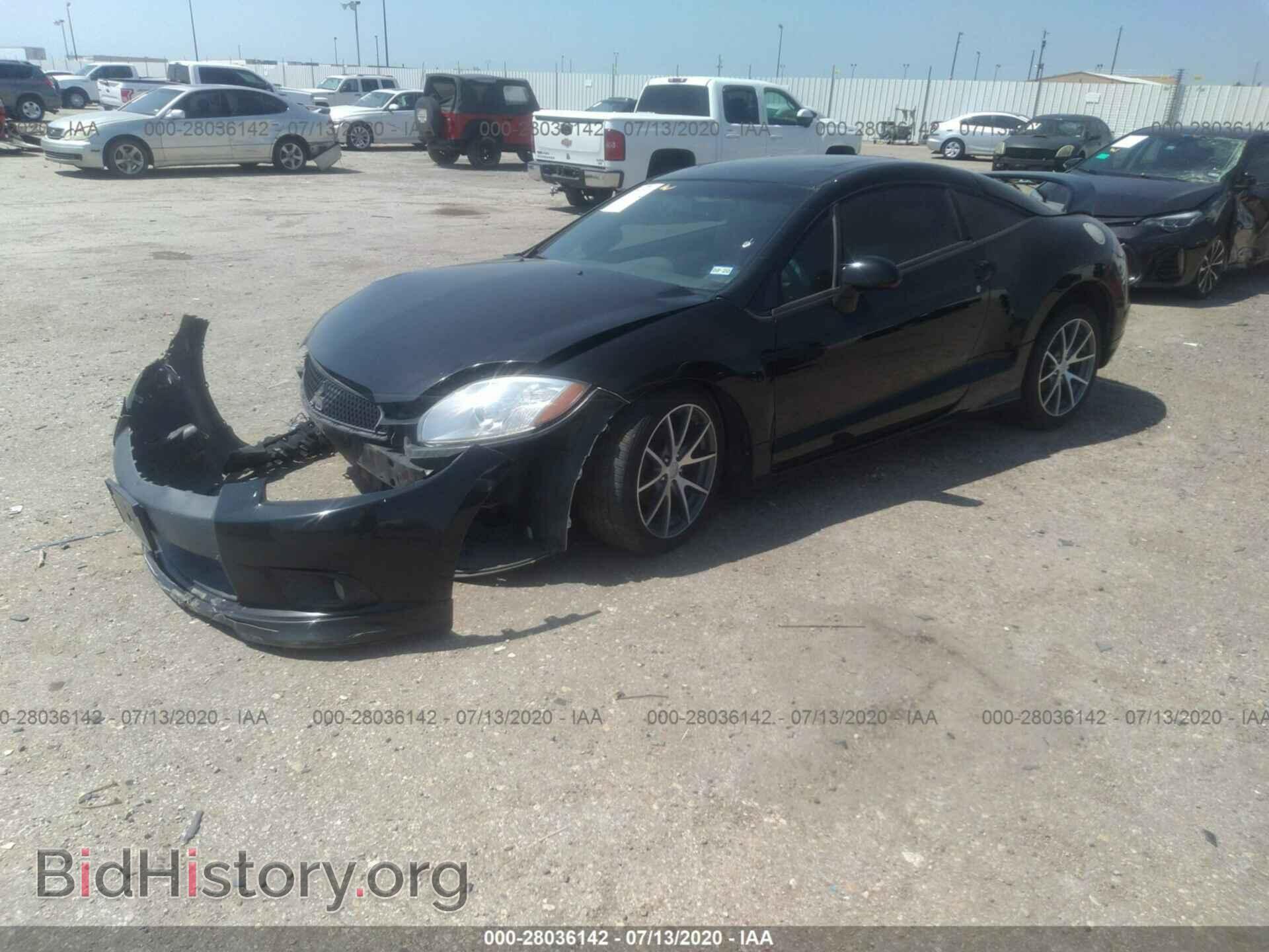 2011 MITSUBISHI ECLIPSE - VIN: 4A31K3DT9BE003793 - Фото 2