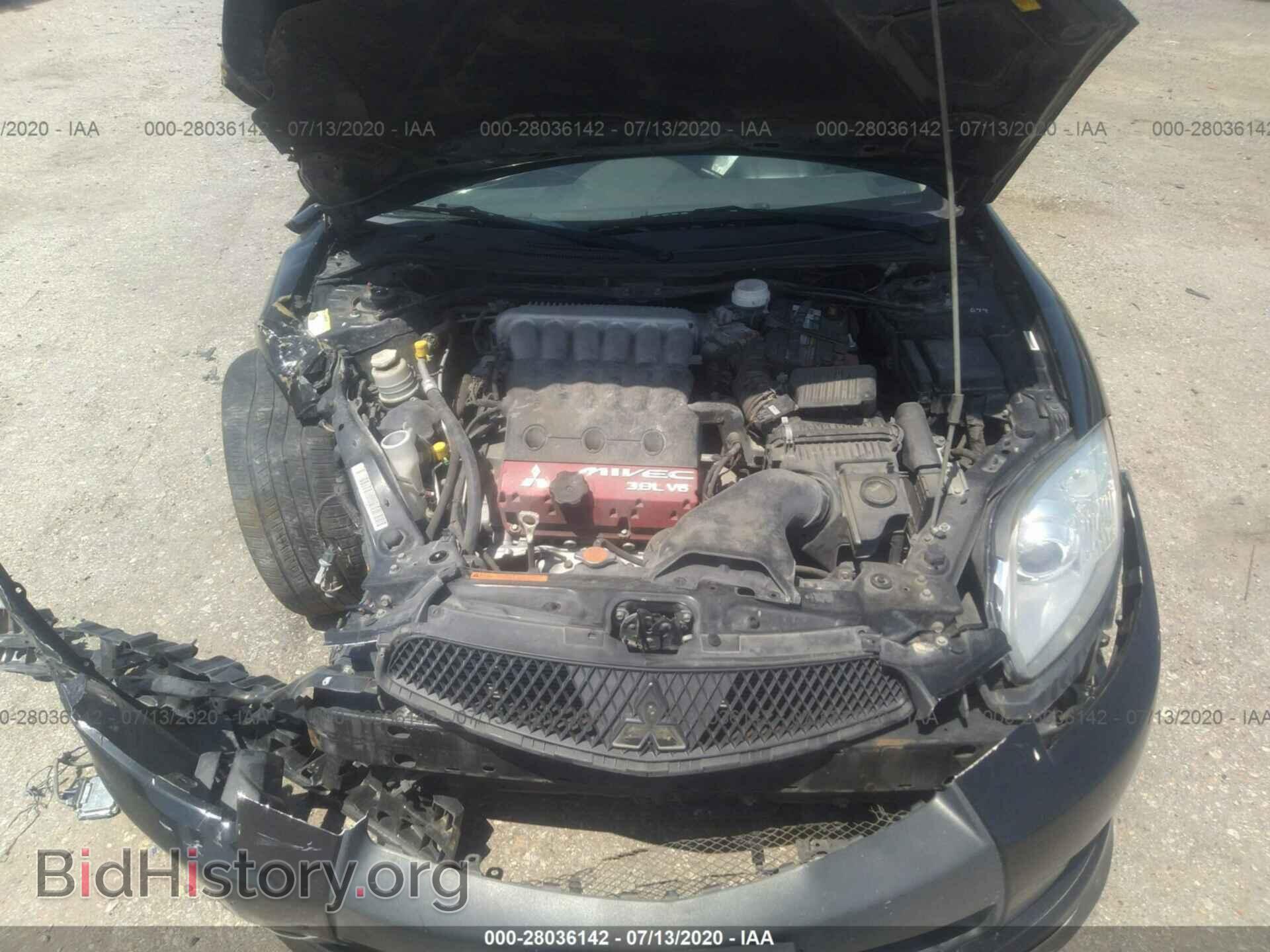 2011 MITSUBISHI ECLIPSE - VIN: 4A31K3DT9BE003793 - Фото 10