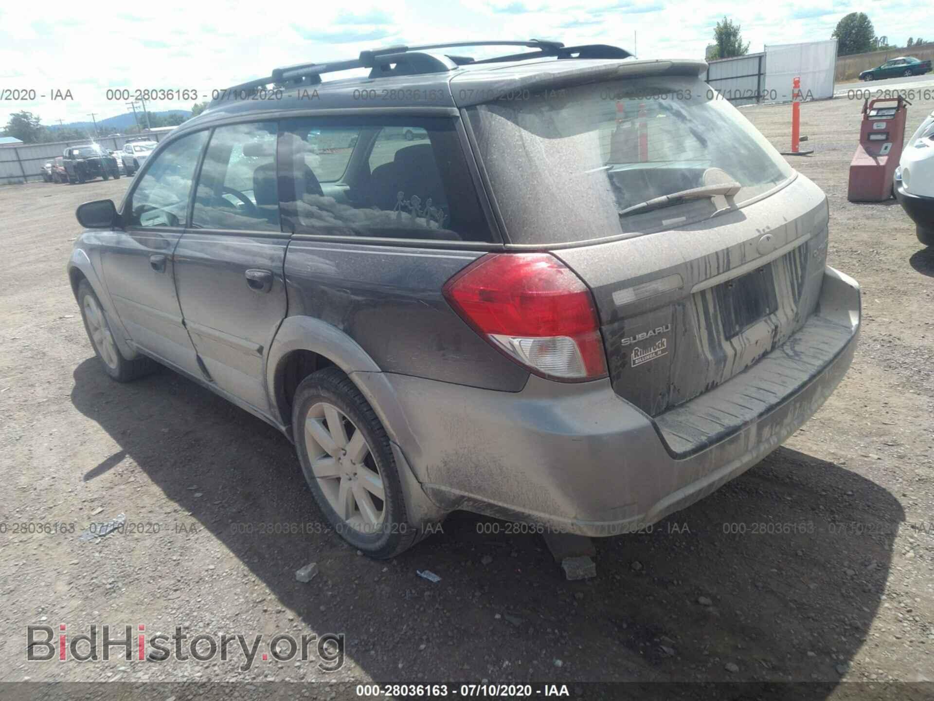 2009 SUBARU OUTBACK - VIN: 4S4BP61C797326376 - Фото 3