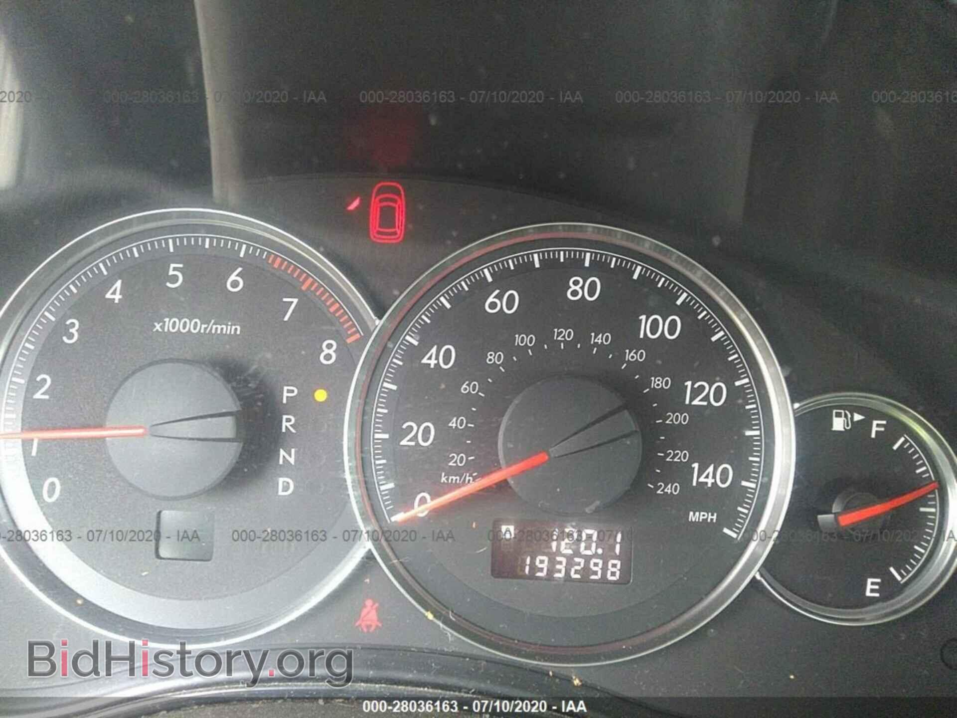 2009 SUBARU OUTBACK - VIN: 4S4BP61C797326376 - Фото 7