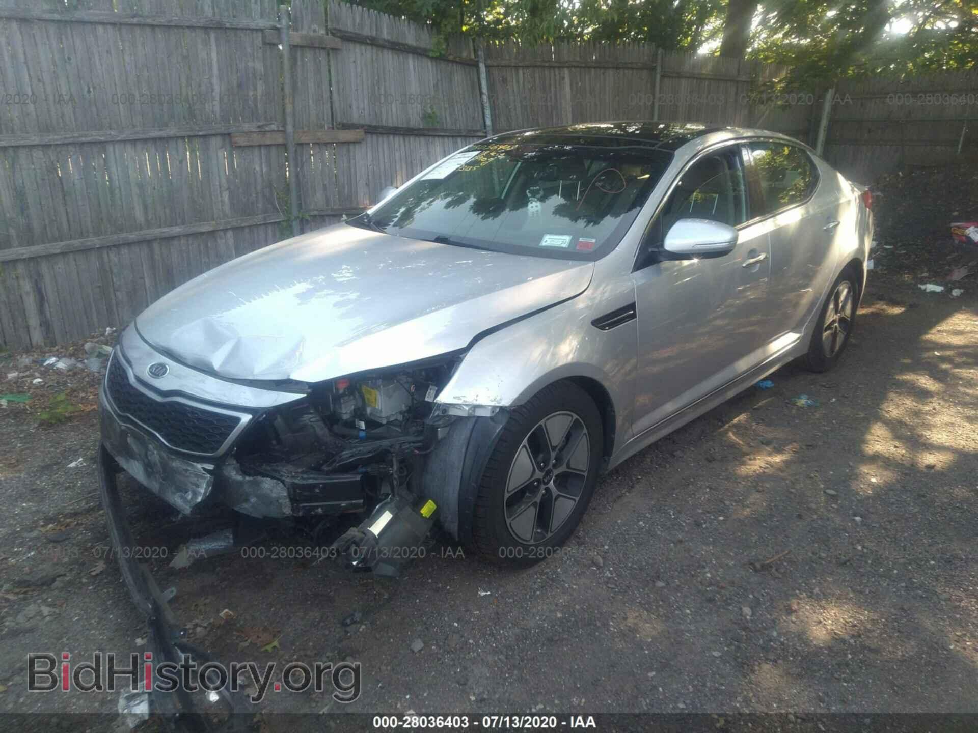 2012 KIA OPTIMA - VIN: KNAGM4AD1C5014019 - Фото 2