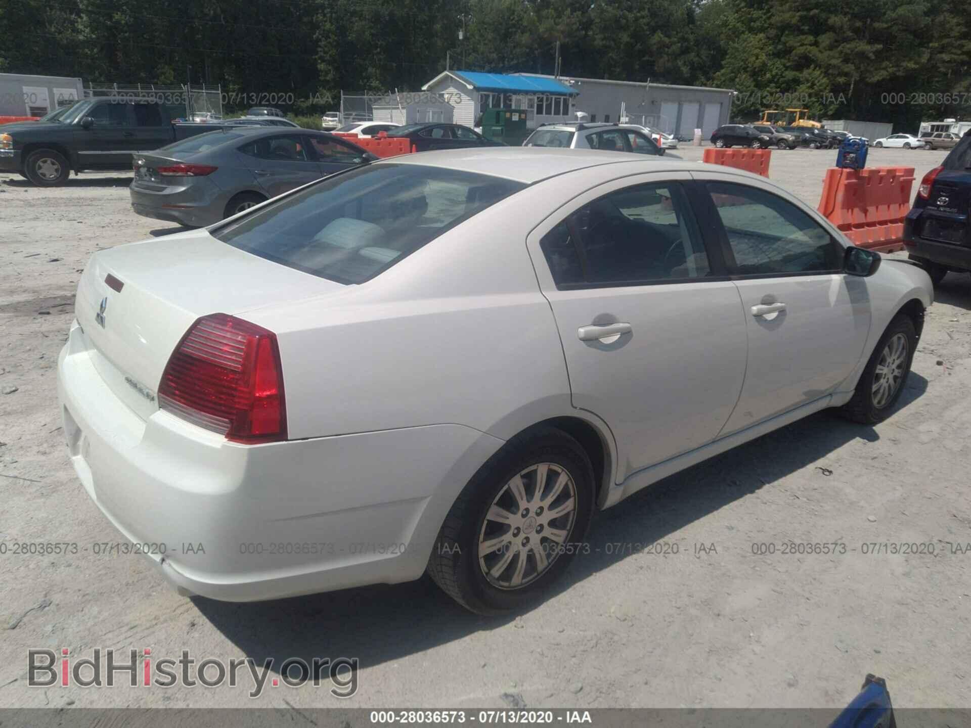 2008 MITSUBISHI GALANT - VIN: 4A3AB36F58E031476 - Фото 4