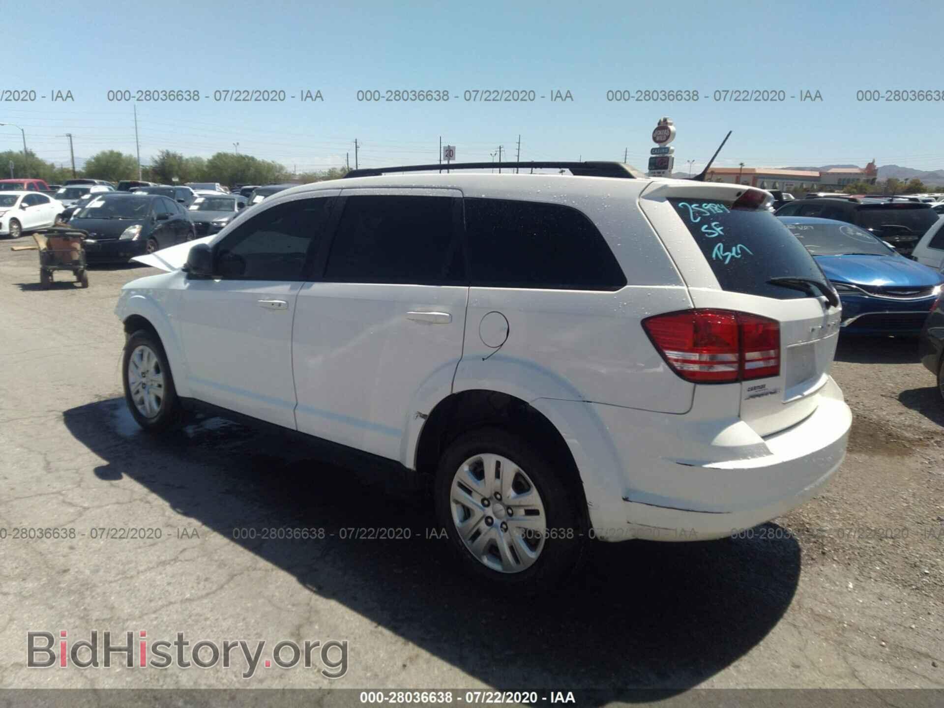 2016 DODGE JOURNEY - VIN: 3C4PDCAB7GT230510 - Фото 3