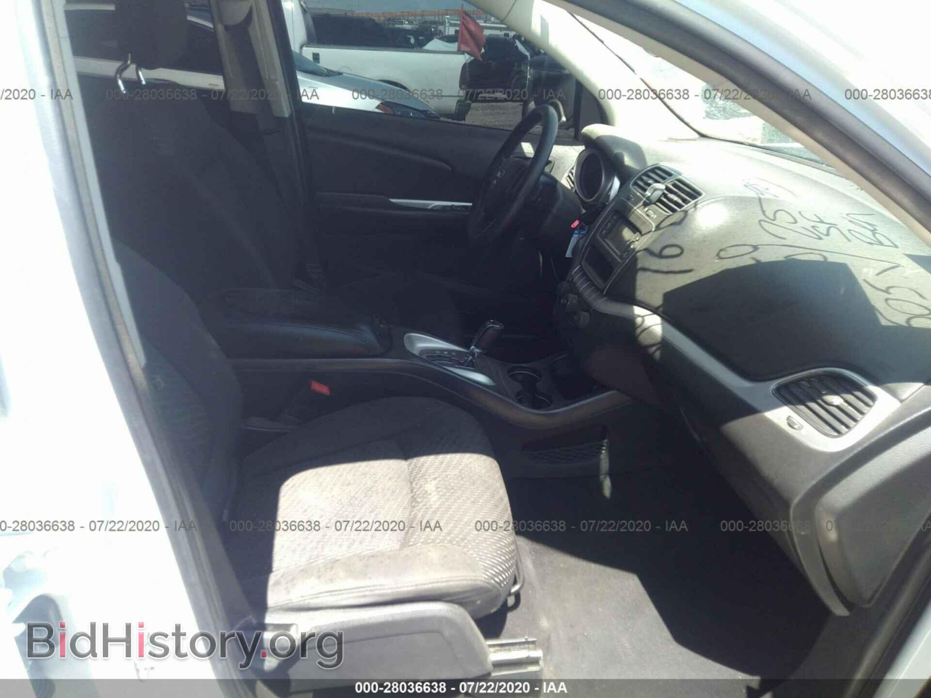 2016 DODGE JOURNEY - VIN: 3C4PDCAB7GT230510 - Фото 5