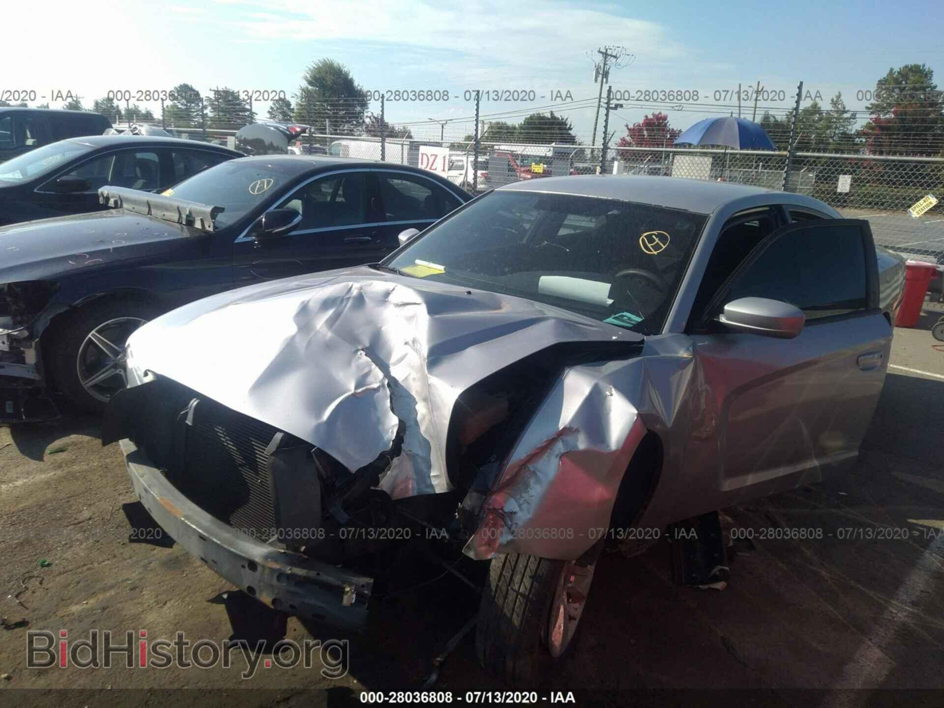 2012 DODGE CHARGER - VIN: 2C3CDXBG7CH117373 - Фото 2