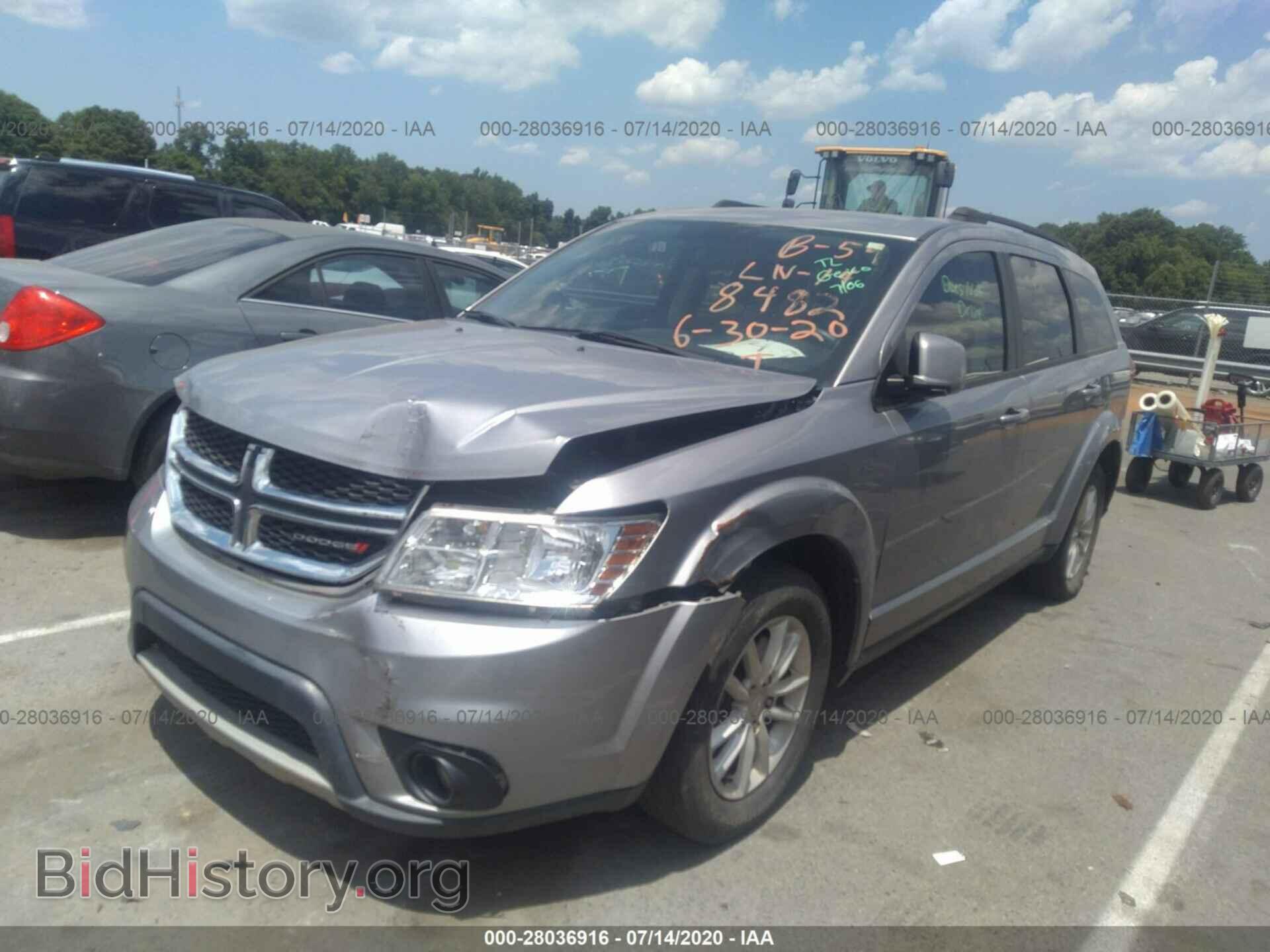 2016 DODGE JOURNEY - VIN: 3C4PDCBB2GT128482 - Photo 2