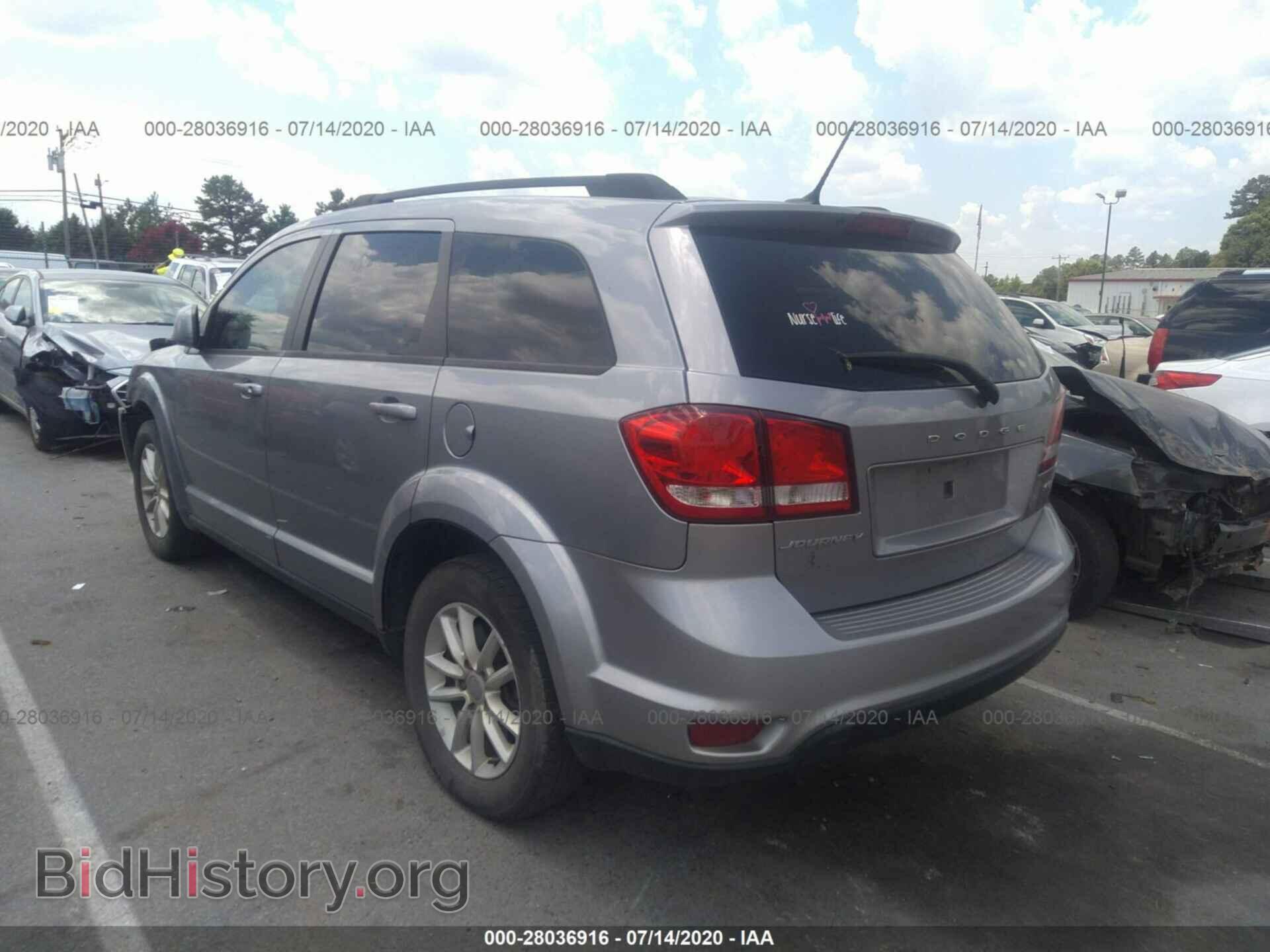 2016 DODGE JOURNEY - VIN: 3C4PDCBB2GT128482 - Photo 3