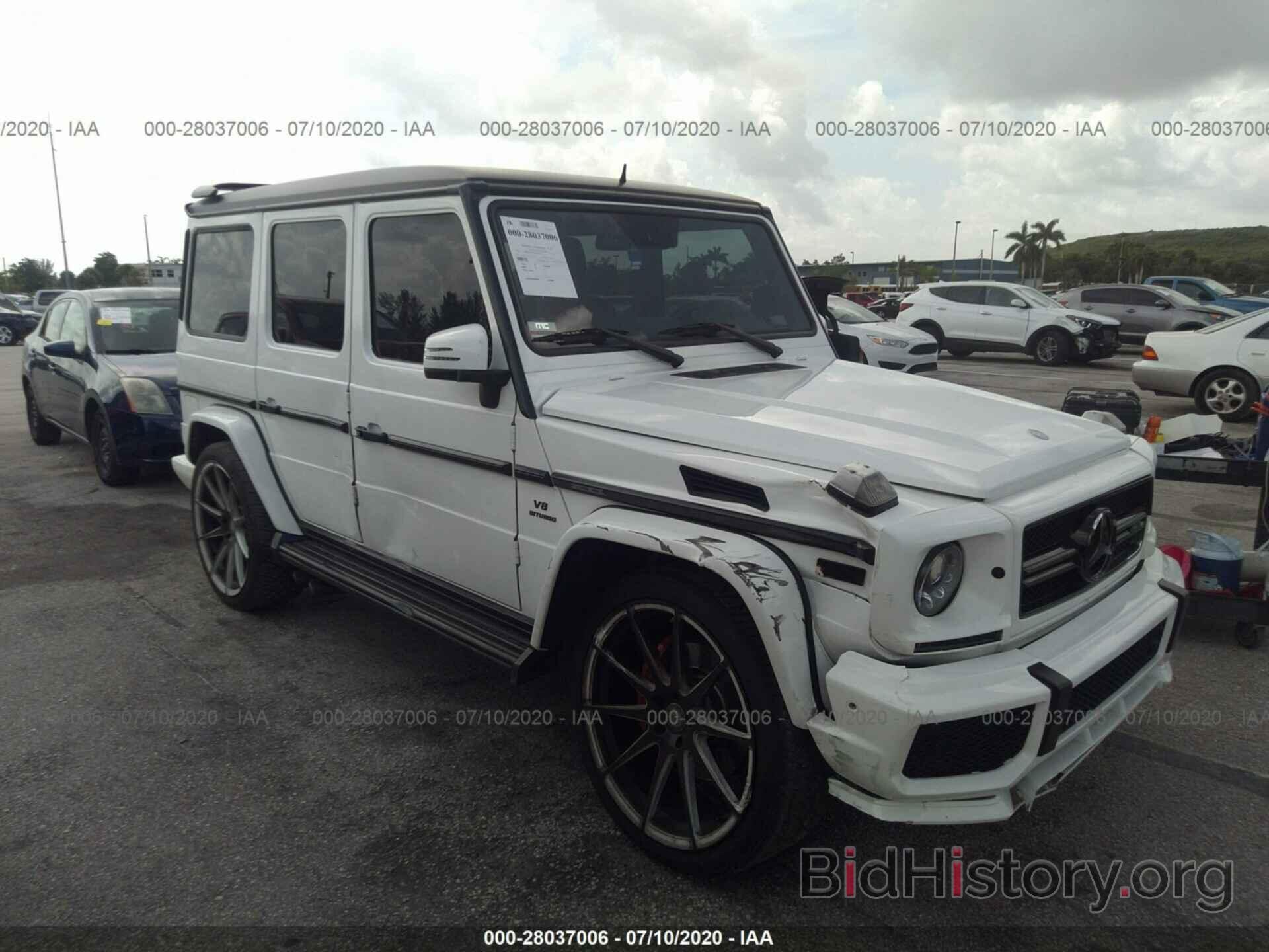 Photo WDCYC7DF1GX253230 - MERCEDES-BENZ G-CLASS 2016