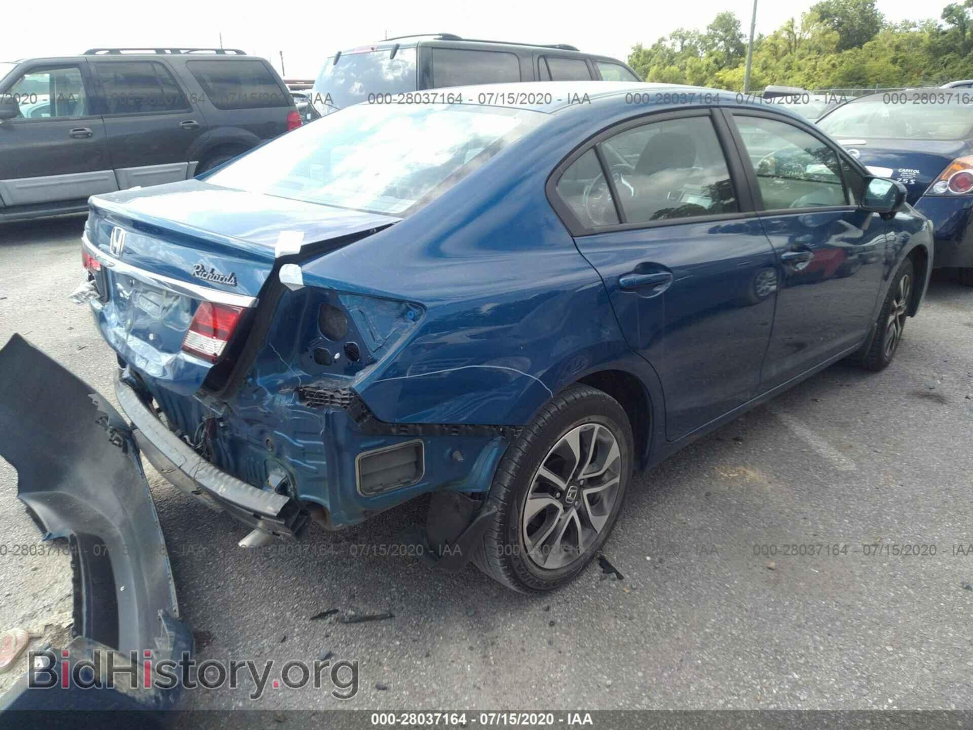 2014 HONDA CIVIC - VIN: 19XFB2F85EE085736 - Фото 4