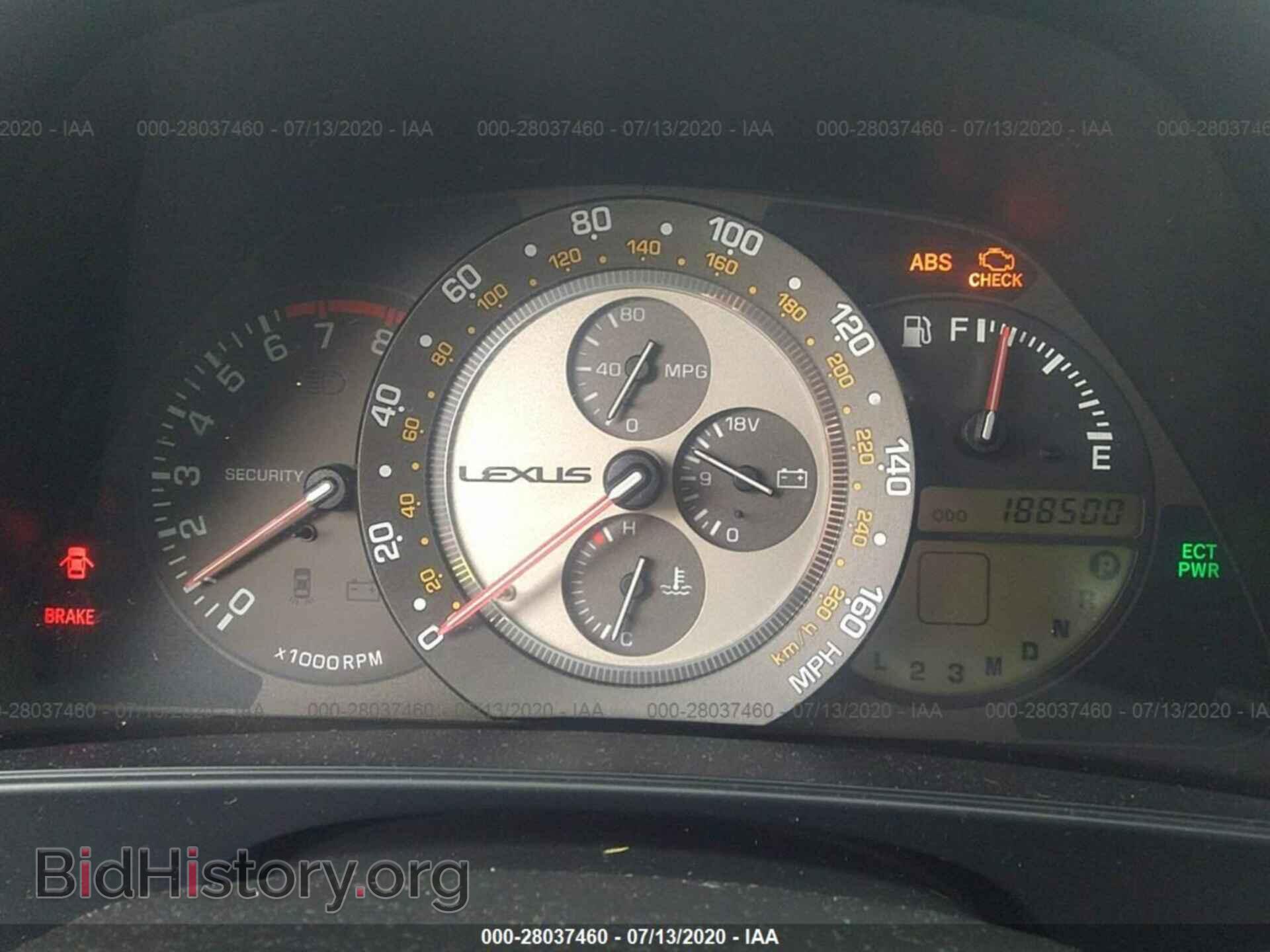 2002 LEXUS IS 300 - VIN: JTHBD192X20051319 - Фото 7