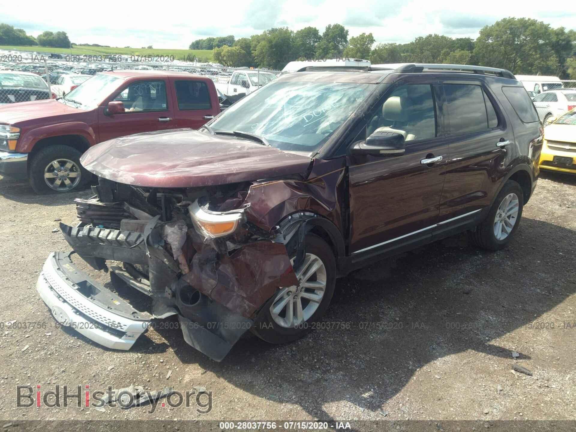 2012 FORD EXPLORER - VIN: 1FMHK8D80CGA96733 - Фото 2