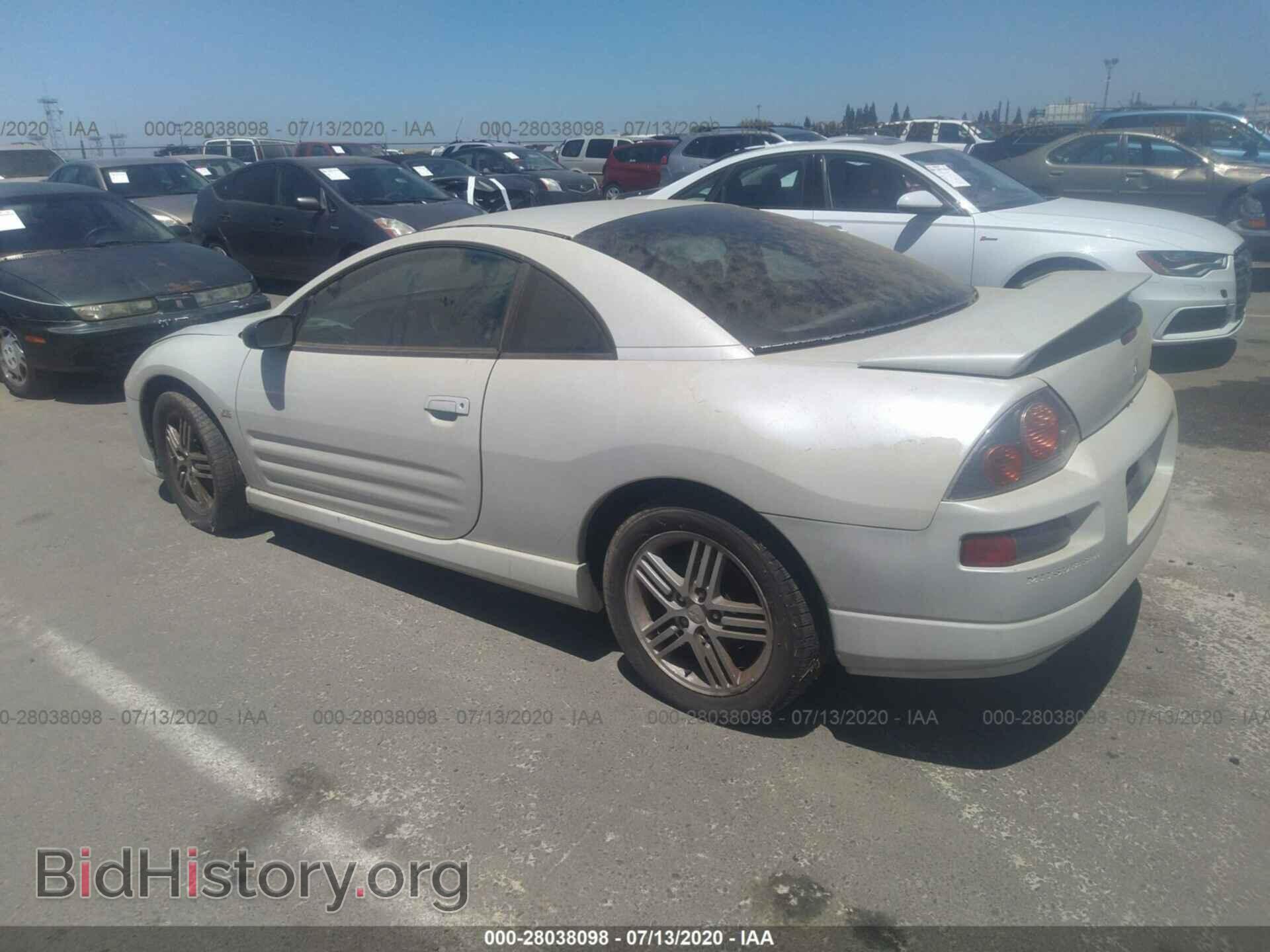 2003 MITSUBISHI ECLIPSE - VIN: 4A3AC84H23E028591 - Фото 3
