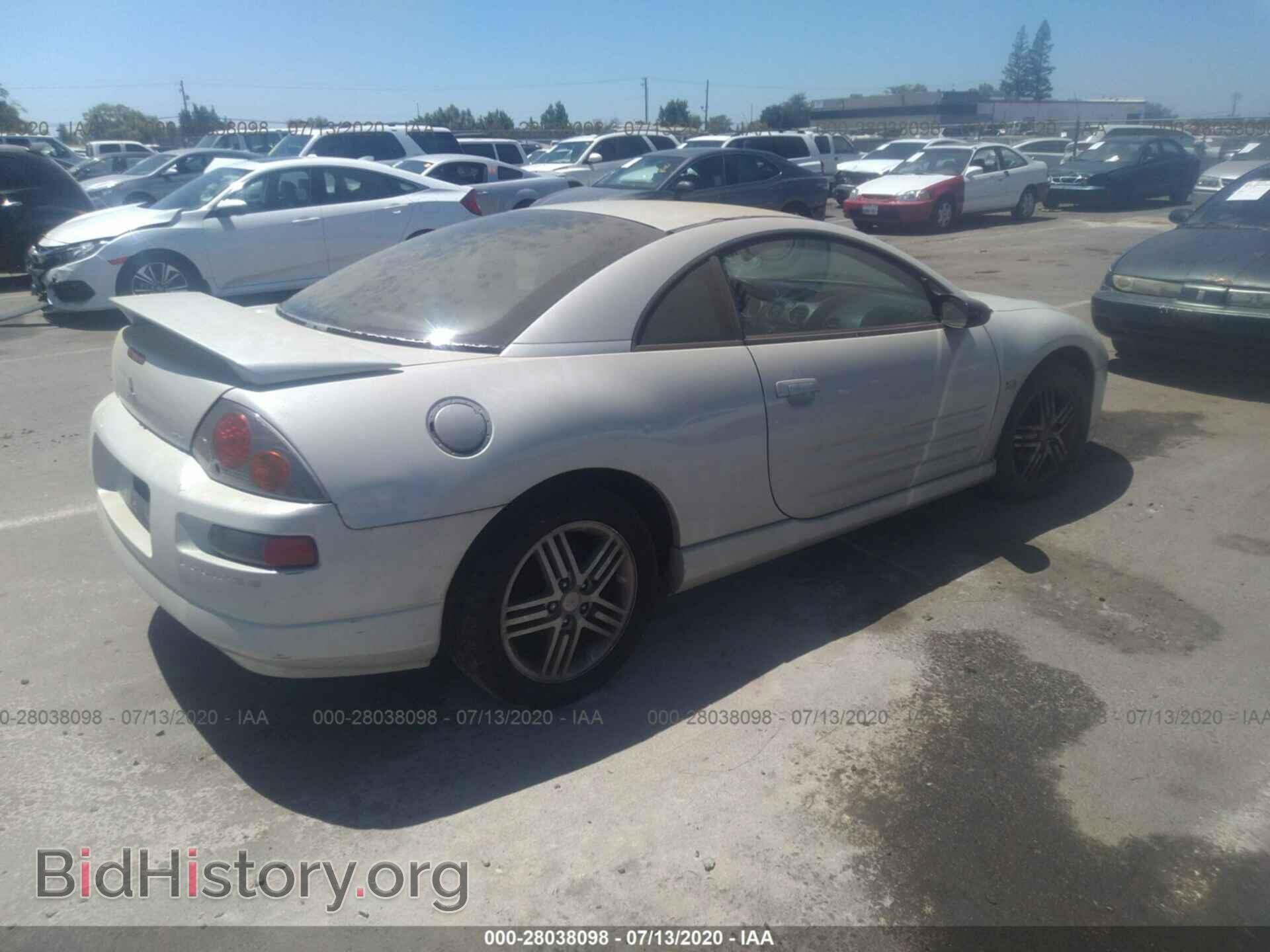 2003 MITSUBISHI ECLIPSE - VIN: 4A3AC84H23E028591 - Фото 4