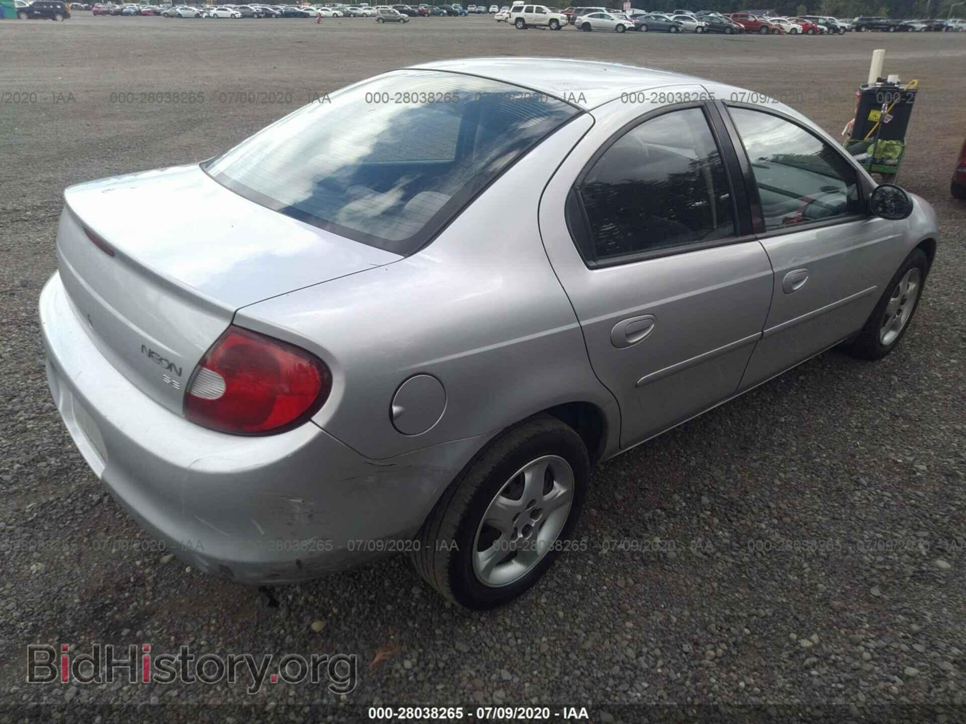 2002 DODGE NEON - VIN: 1B3ES46C32D638958 - Фото 4