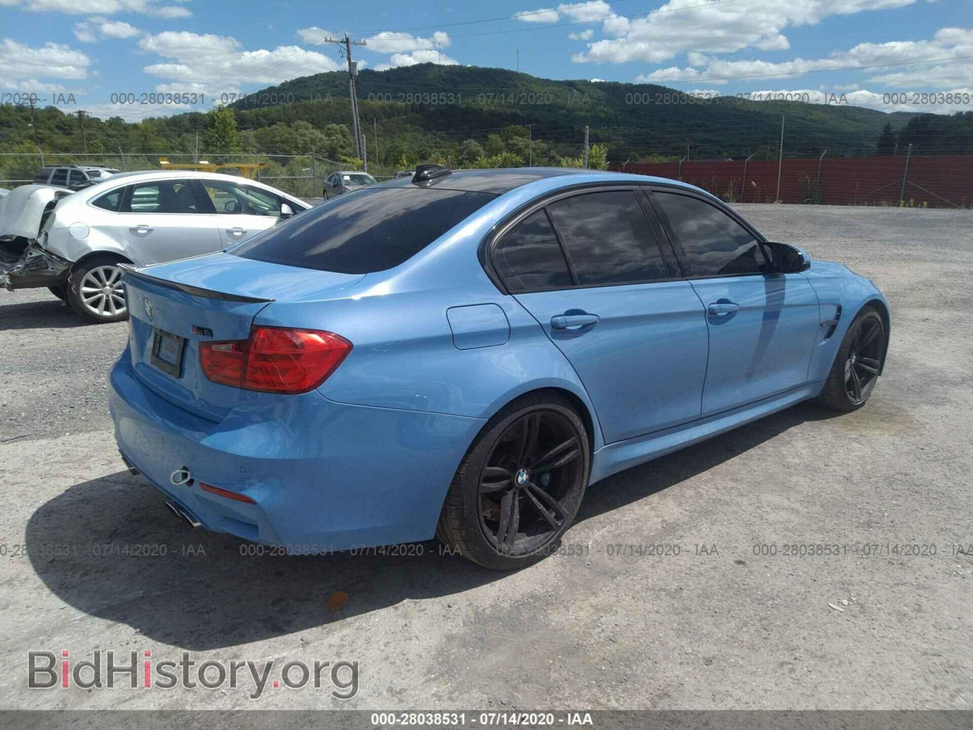 2015 BMW M3 - VIN: WBS3C9C58FJ276180 - Фото 4