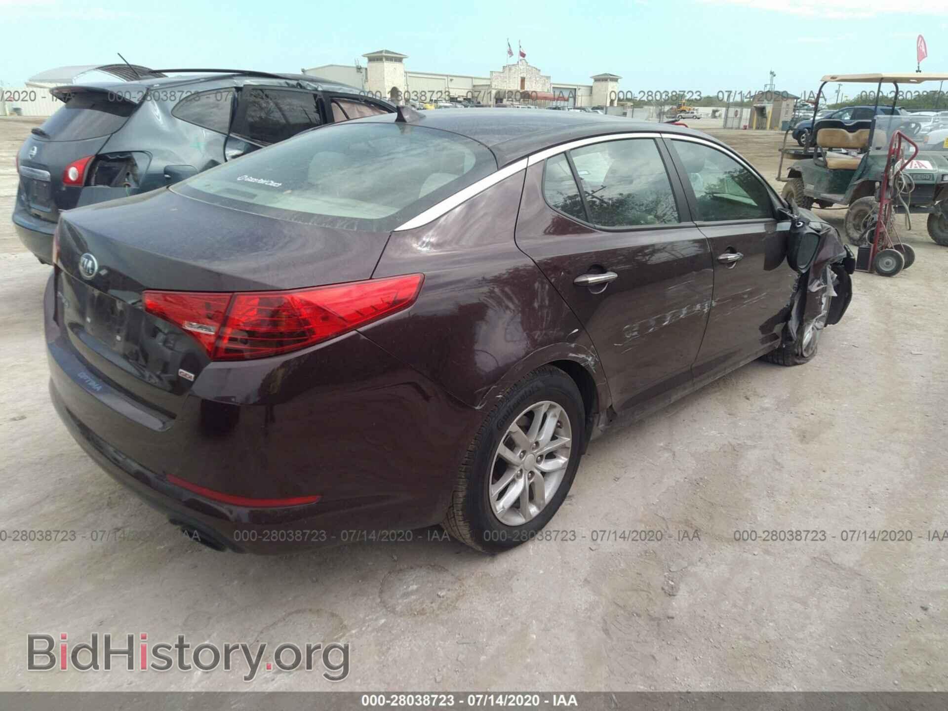 2013 KIA OPTIMA - VIN: 5XXGM4A74DG251632 - Фото 4