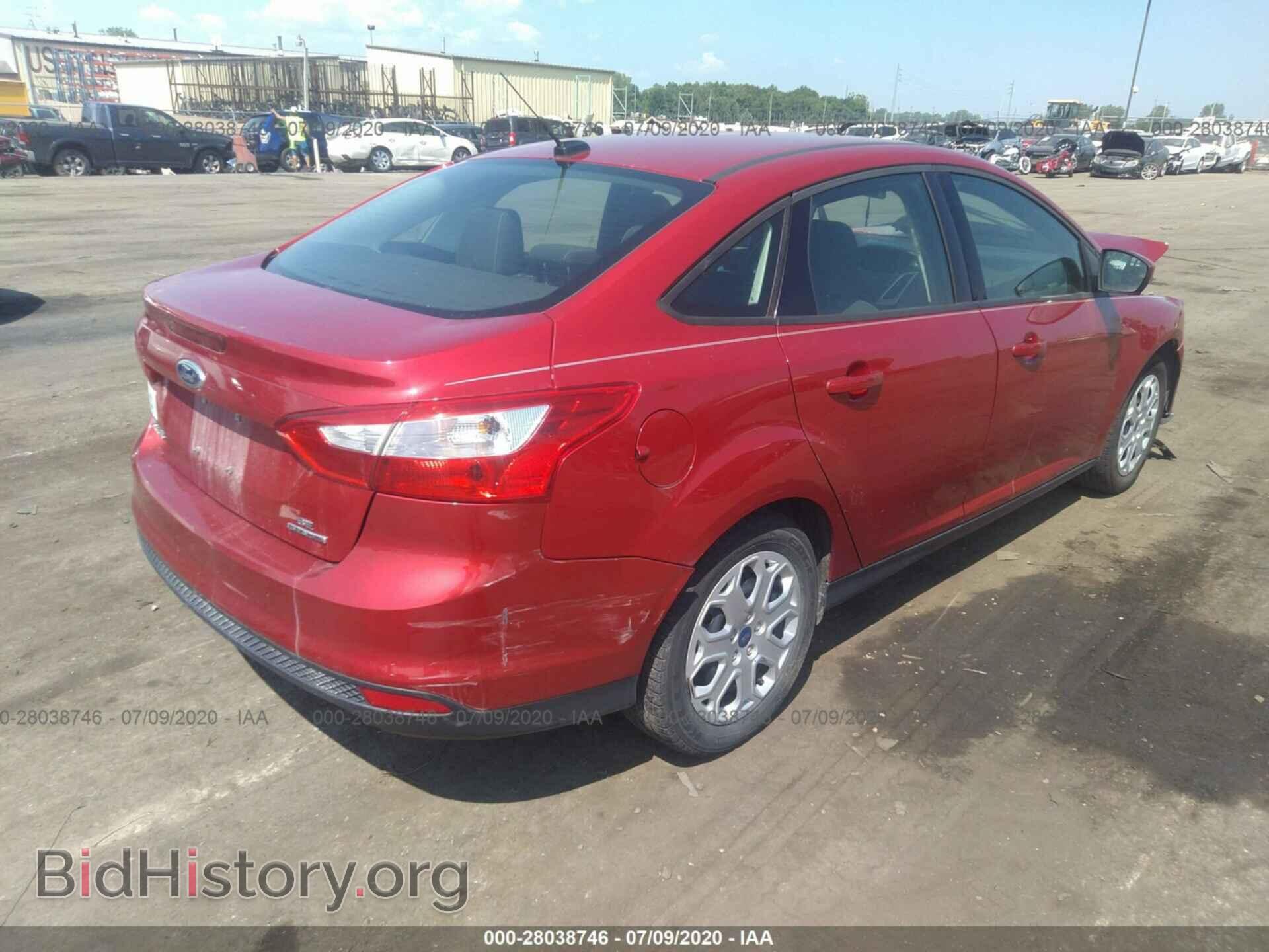 2012 FORD FOCUS - VIN: 1FAHP3F23CL448587 - Photo 4