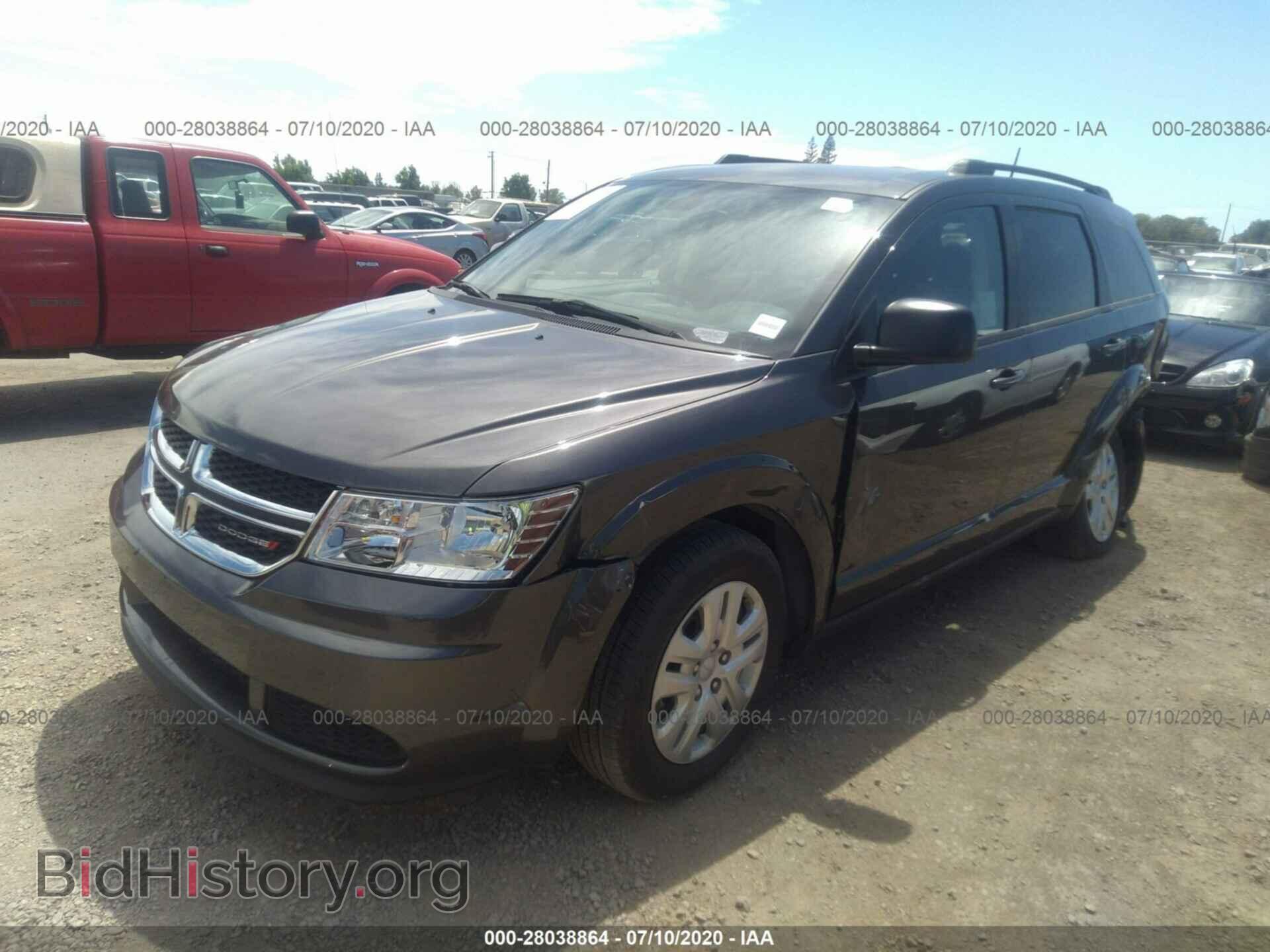 2018 DODGE JOURNEY - VIN: 3C4PDCAB9JT535823 - Фото 2
