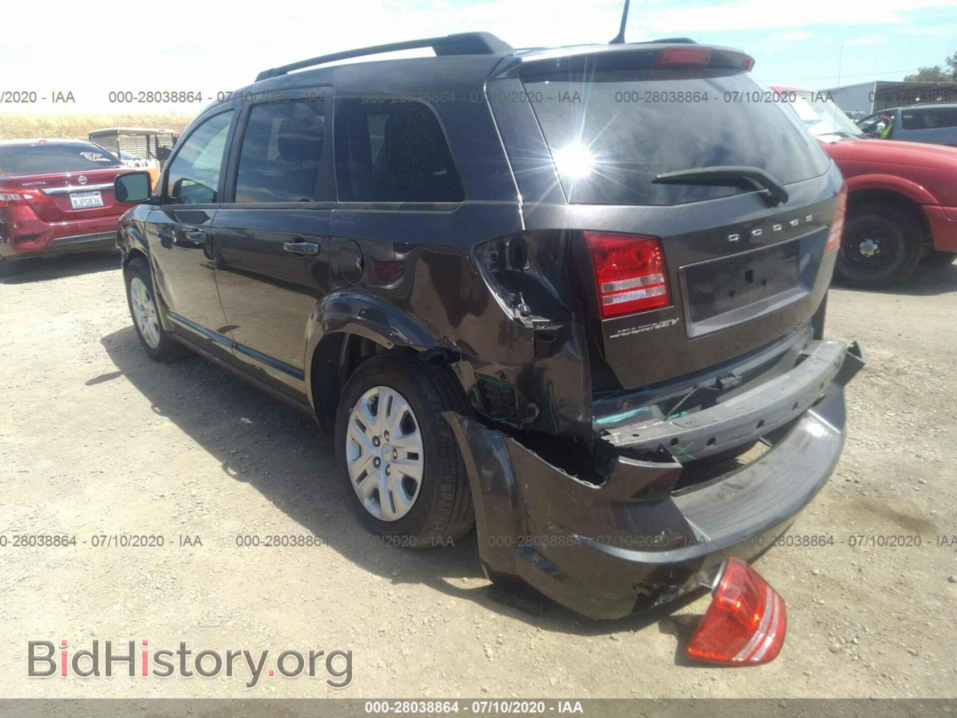 2018 DODGE JOURNEY - VIN: 3C4PDCAB9JT535823 - Фото 3