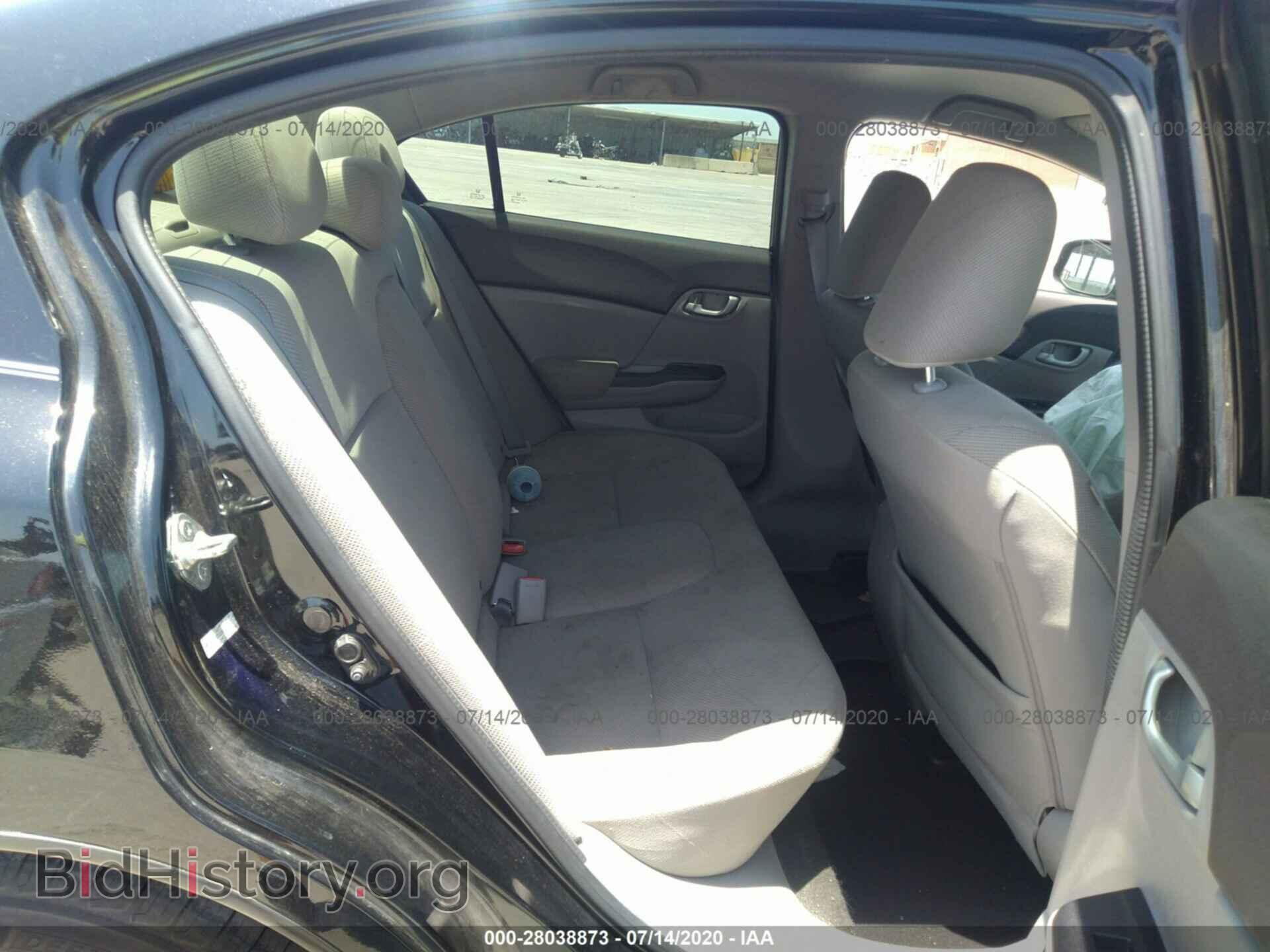 2012 HONDA CIVIC SDN - VIN: 2HGFB2F50CH564669 - Фото 8