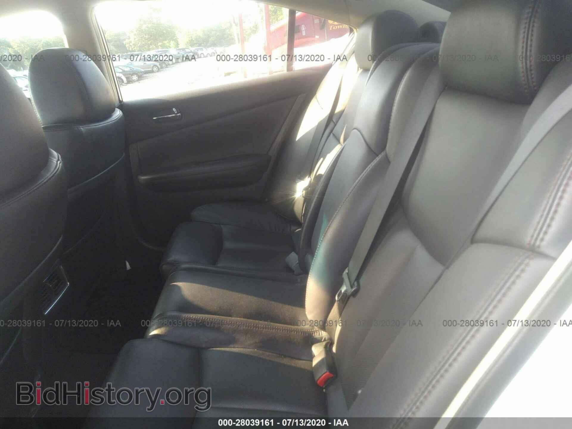 2011 NISSAN MAXIMA - VIN: 1N4AA5AP1BC838698 - Фото 8