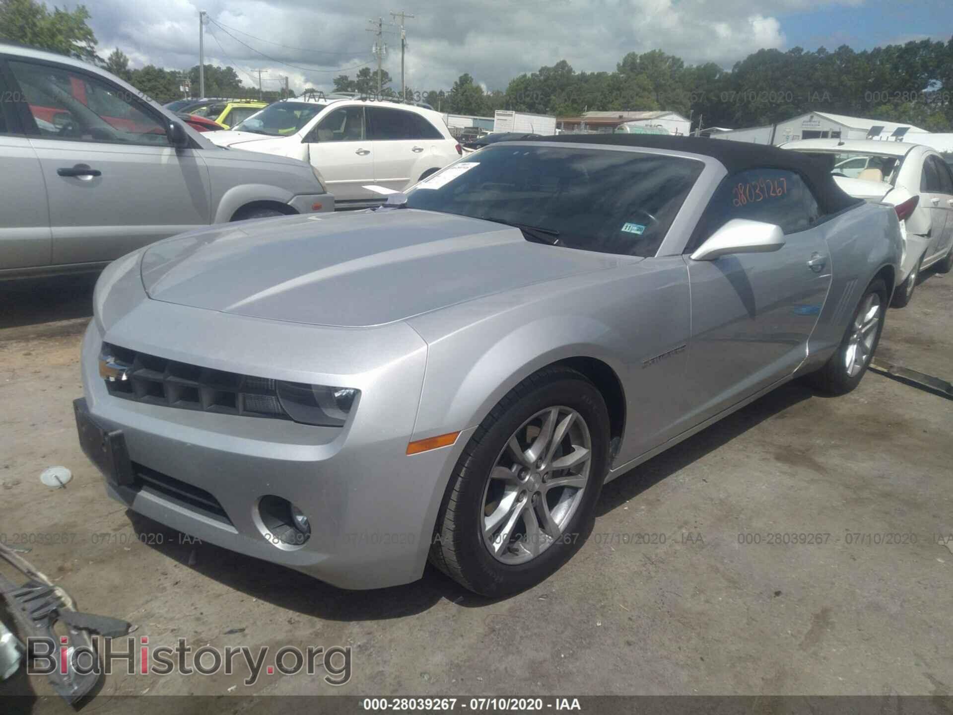 2013 CHEVROLET CAMARO - VIN: 2G1FB3D36D9227370 - Фото 2