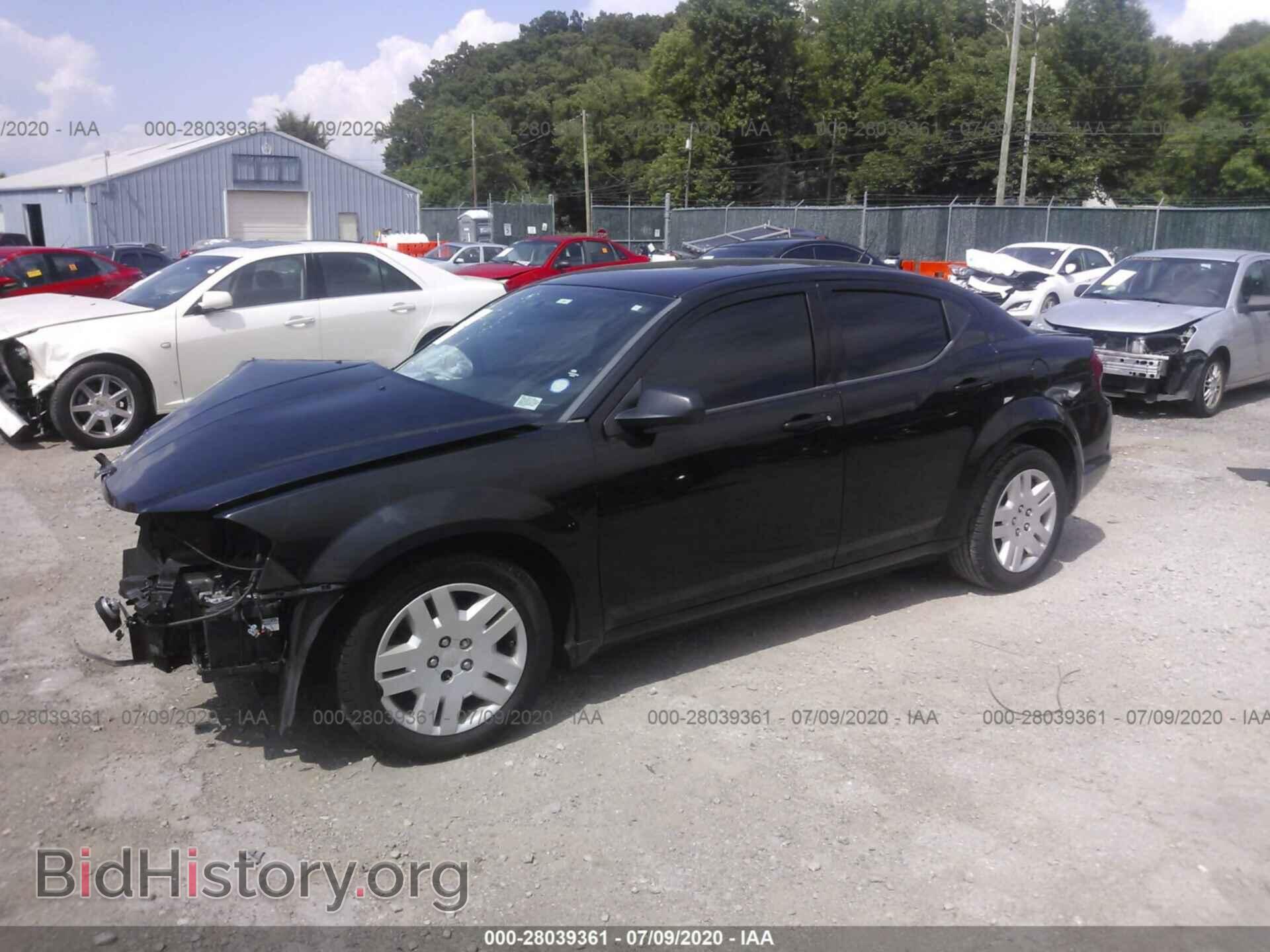 2014 DODGE AVENGER - VIN: 1C3CDZAB3EN126373 - Фото 2