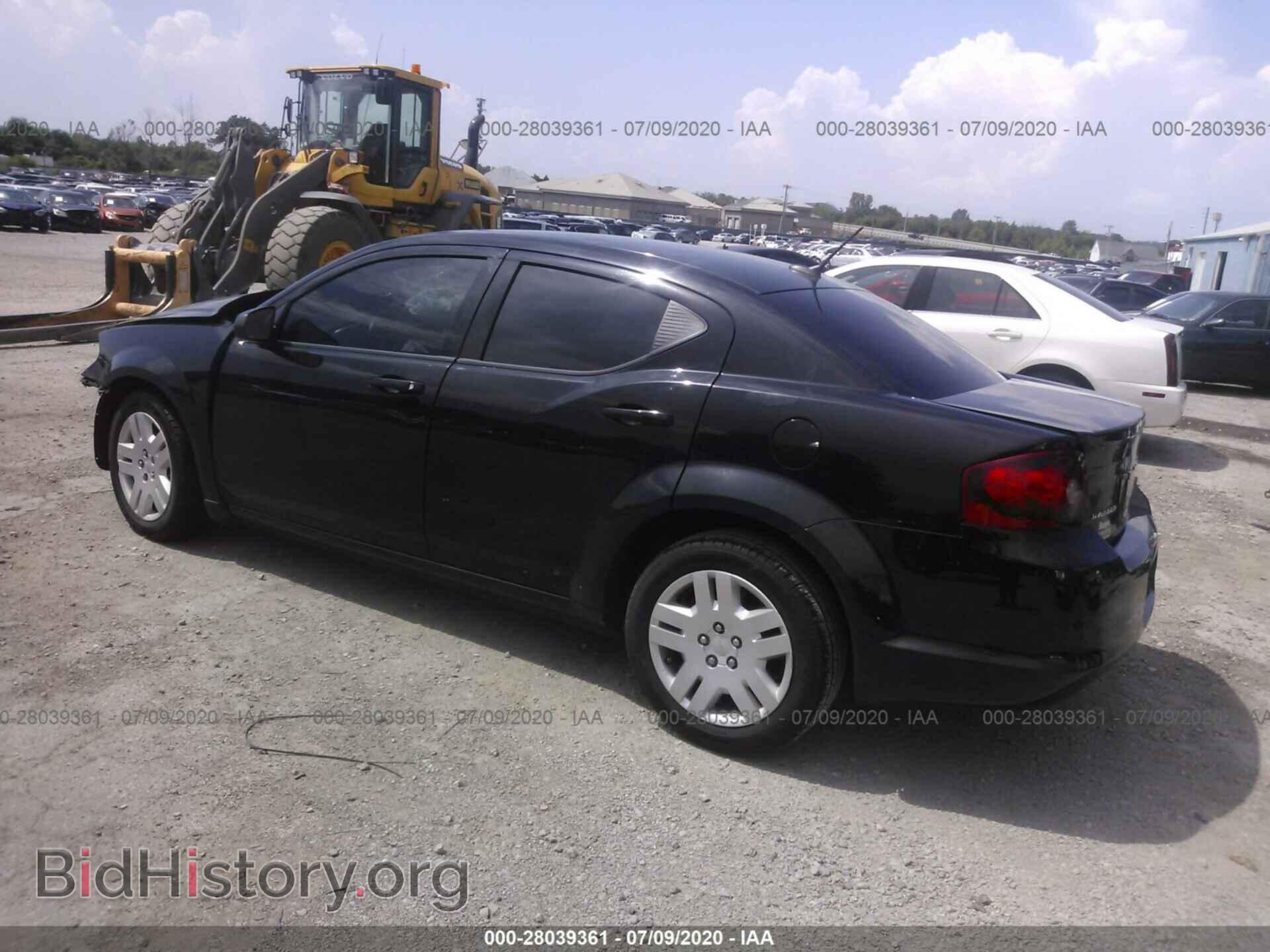 2014 DODGE AVENGER - VIN: 1C3CDZAB3EN126373 - Фото 3
