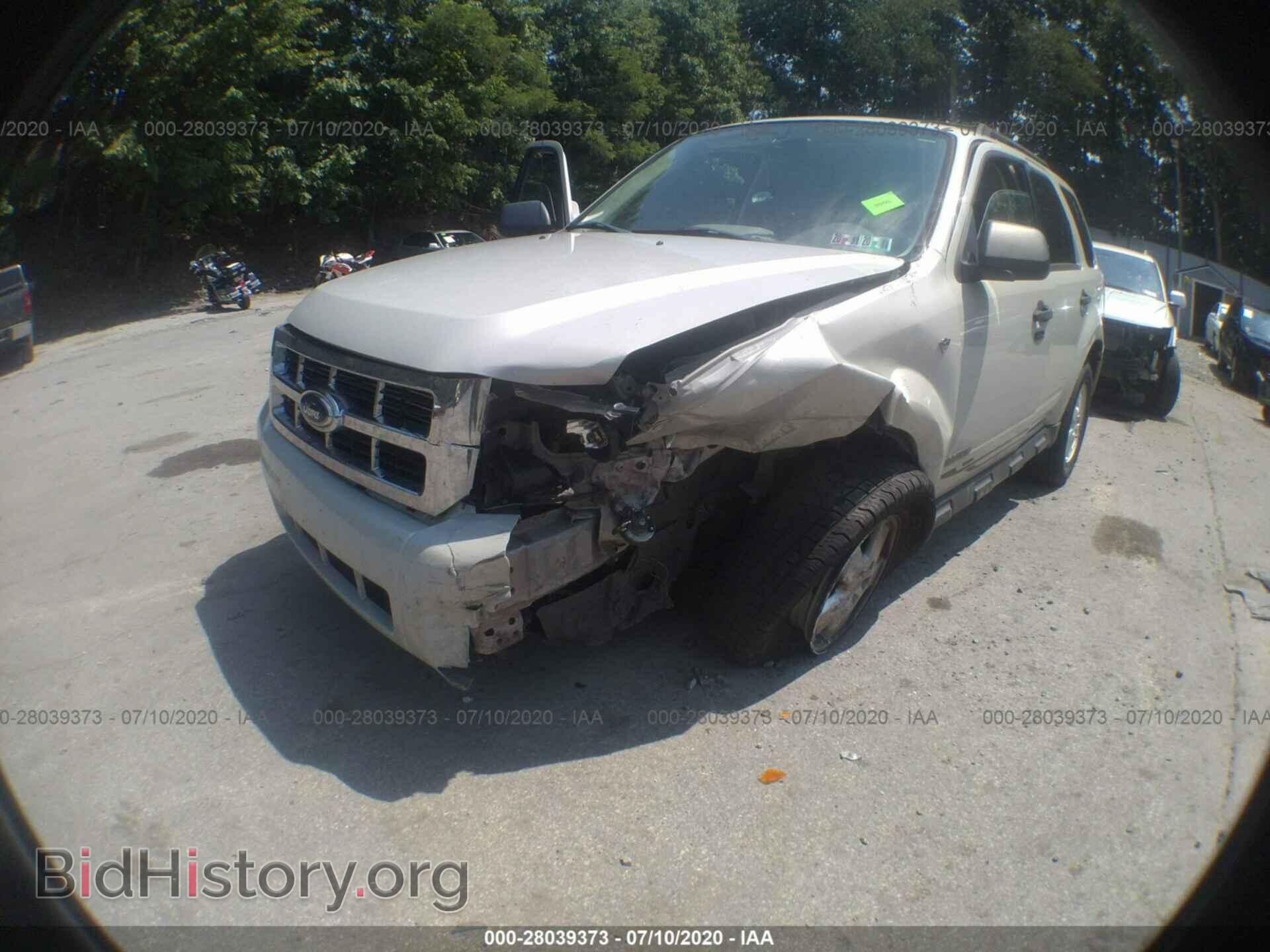 2008 FORD ESCAPE - VIN: 1FMCU03148KA73616 - Фото 6