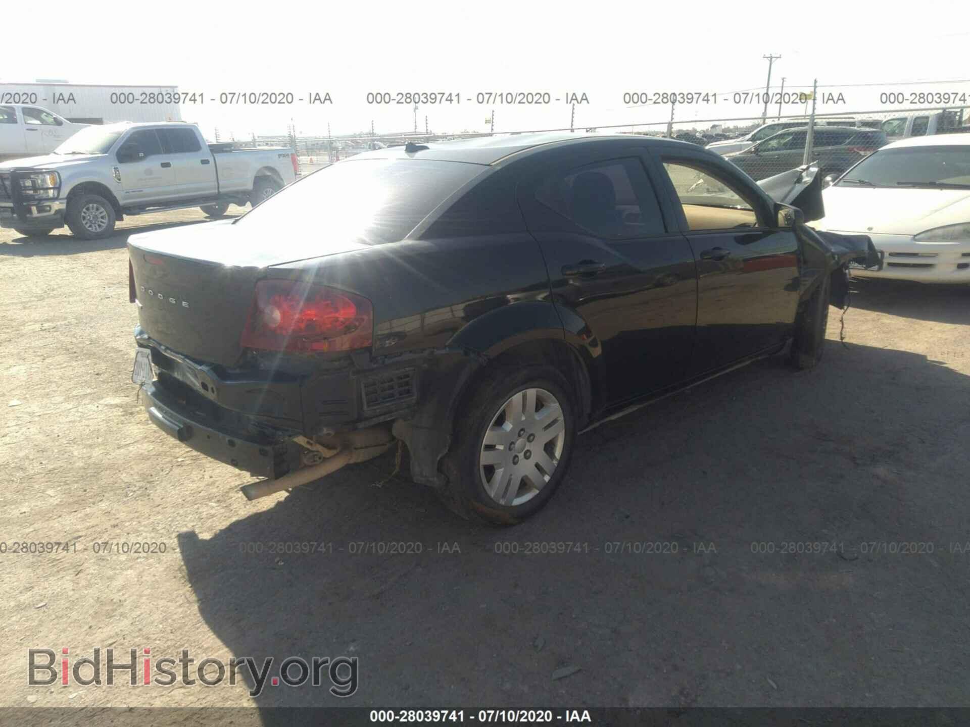 2013 DODGE AVENGER - VIN: 1C3CDZAB2DN637653 - Фото 4
