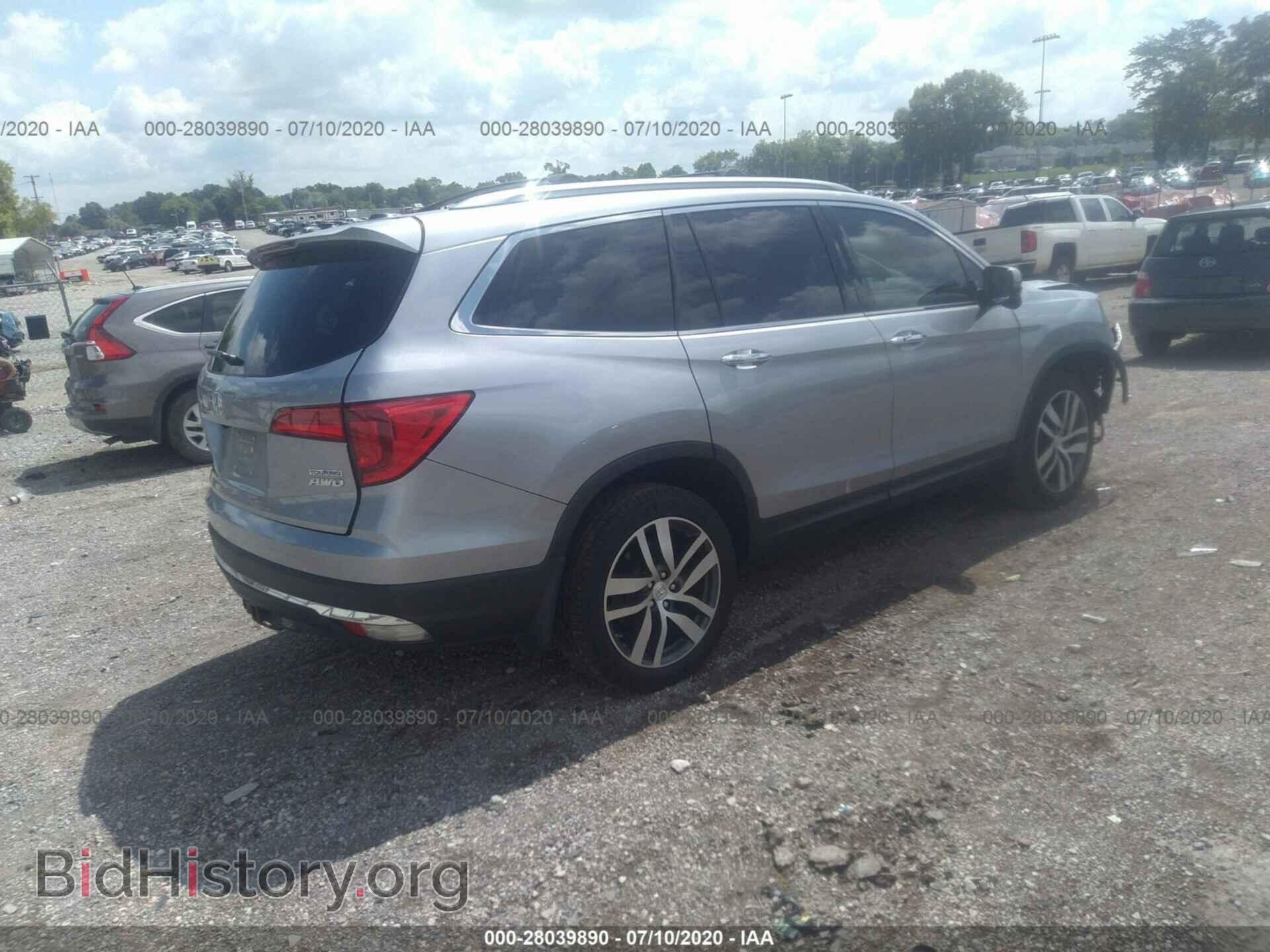 2016 HONDA PILOT - VIN: 5FNYF6H98GB013792 - Фото 4