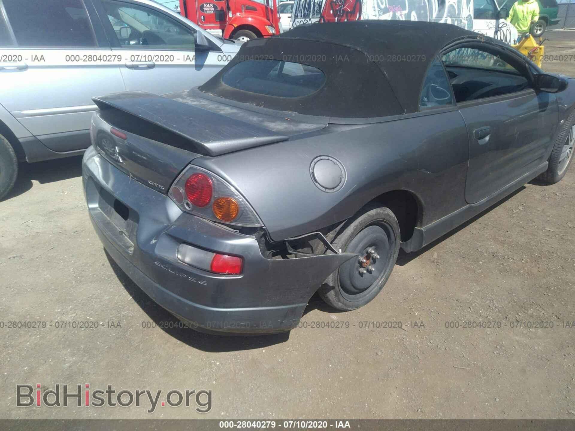 2003 MITSUBISHI ECLIPSE - VIN: 4A3AE75H63E094743 - Фото 6