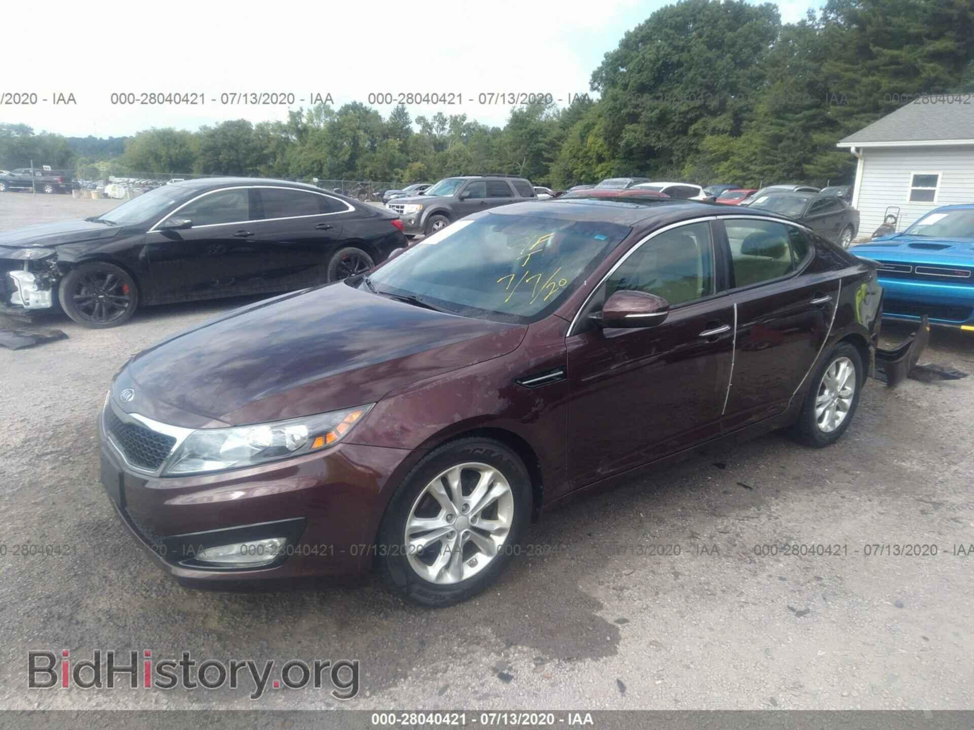 2012 KIA OPTIMA - VIN: 5XXGM4A73CG069113 - Фото 2
