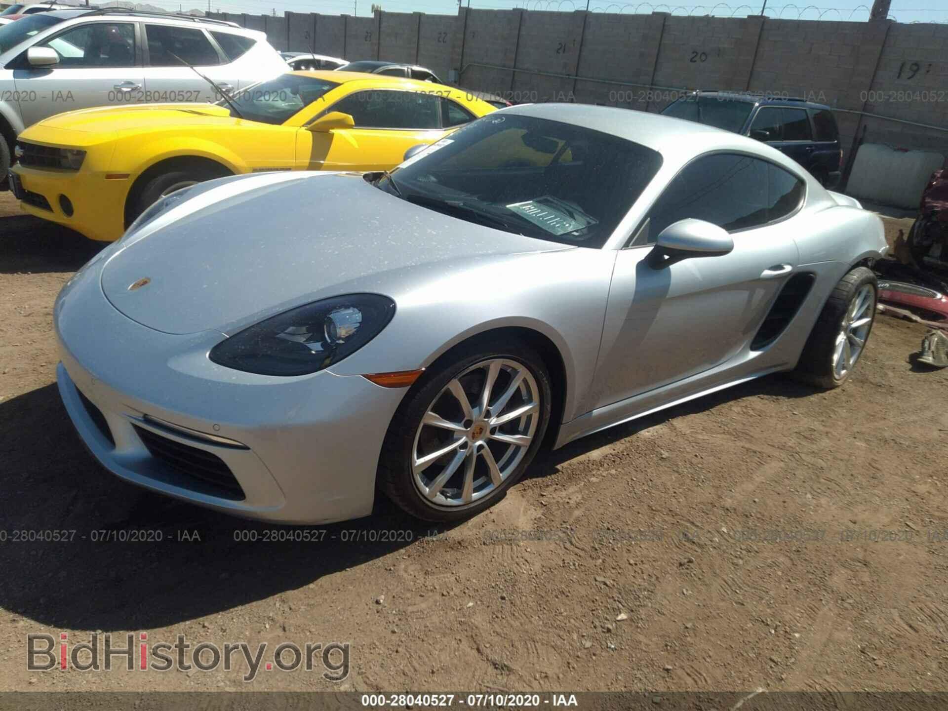 2018 PORSCHE 718 CAYMAN - VIN: WP0AA2A86JK262564 - Фото 2