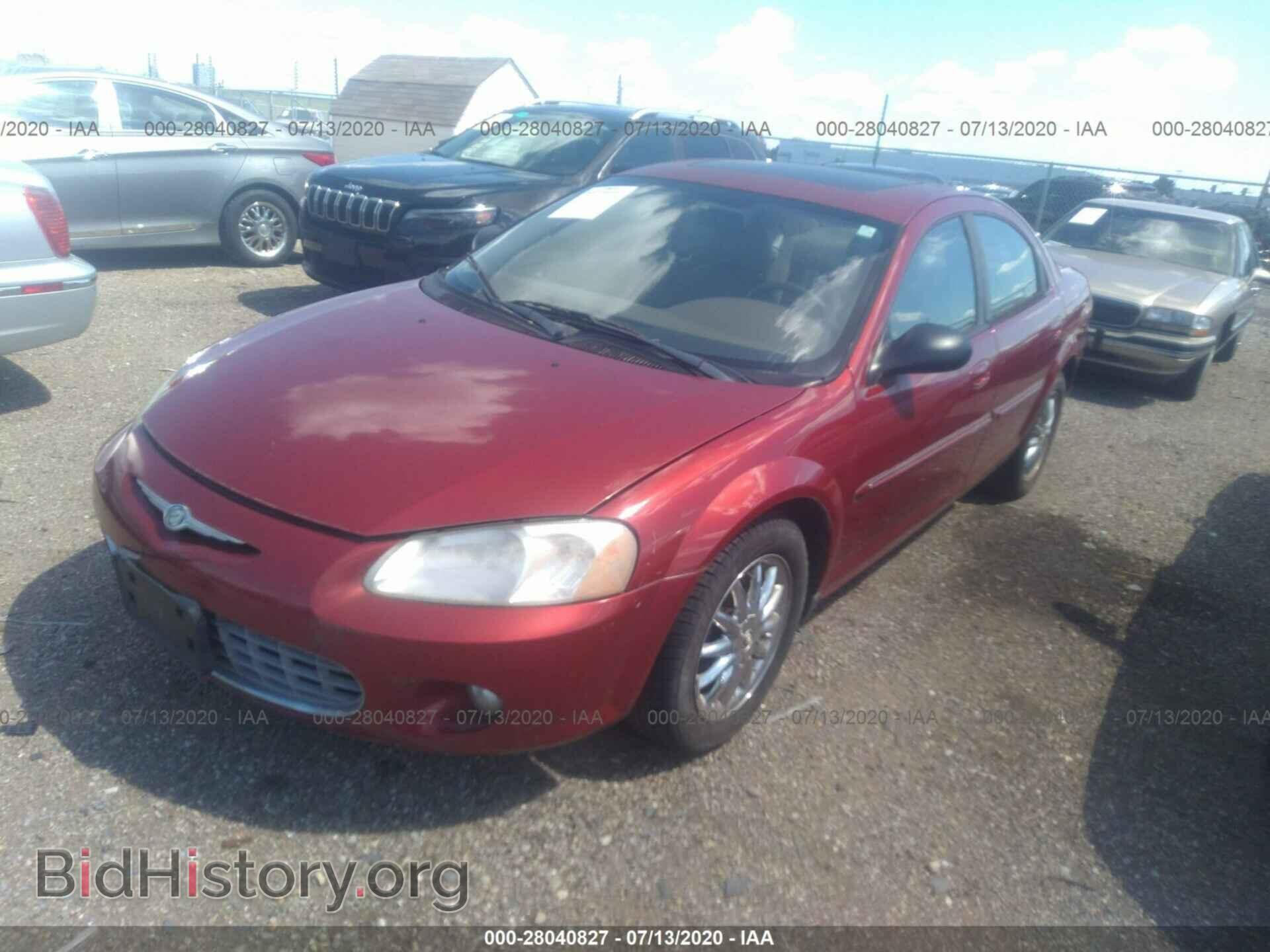 2002 CHRYSLER SEBRING - VIN: 1C3EL56R82N230248 - Фото 2