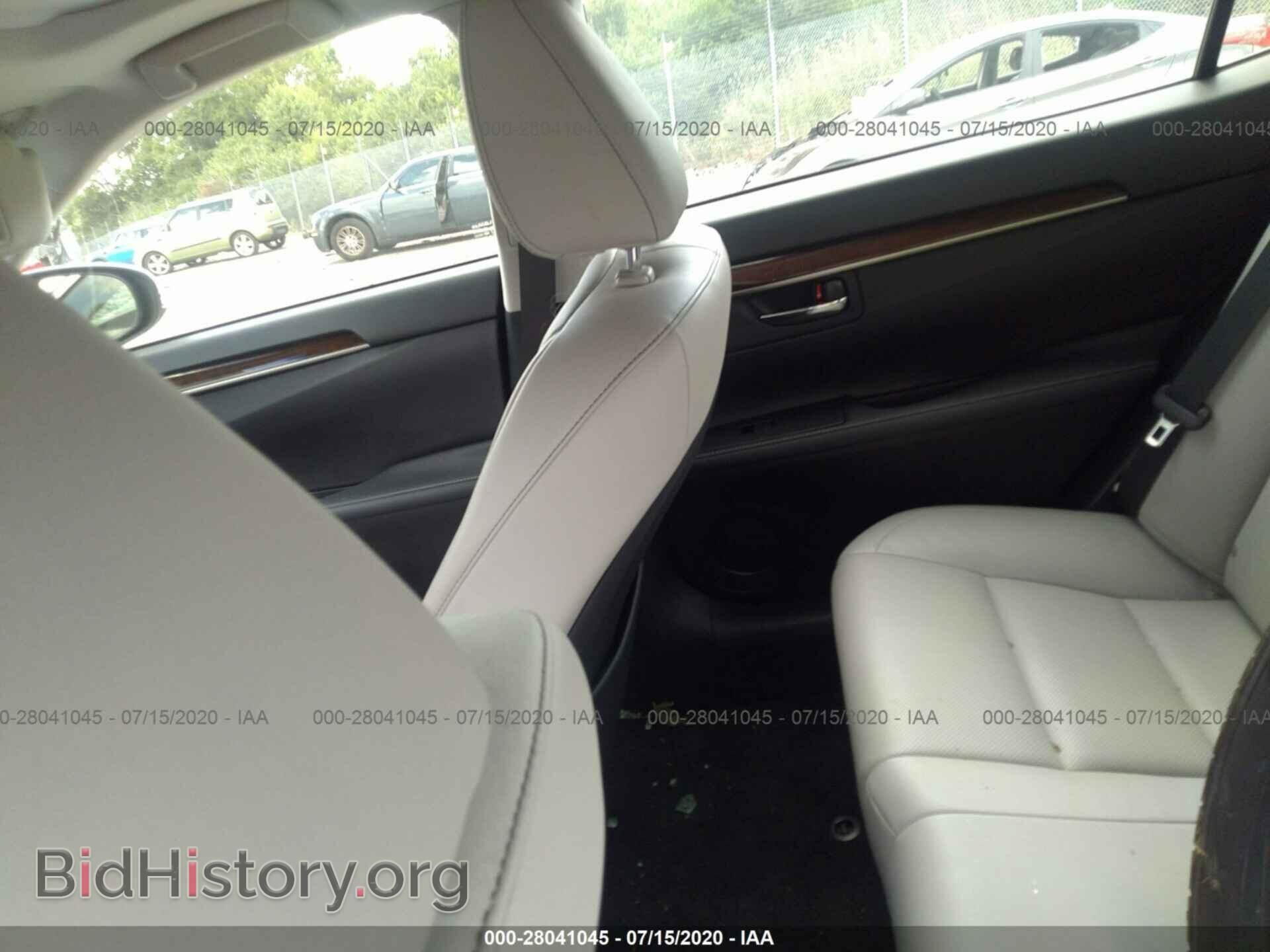 2014 LEXUS ES 350 - VIN: JTHBK1GG2E2136460 - Фото 8