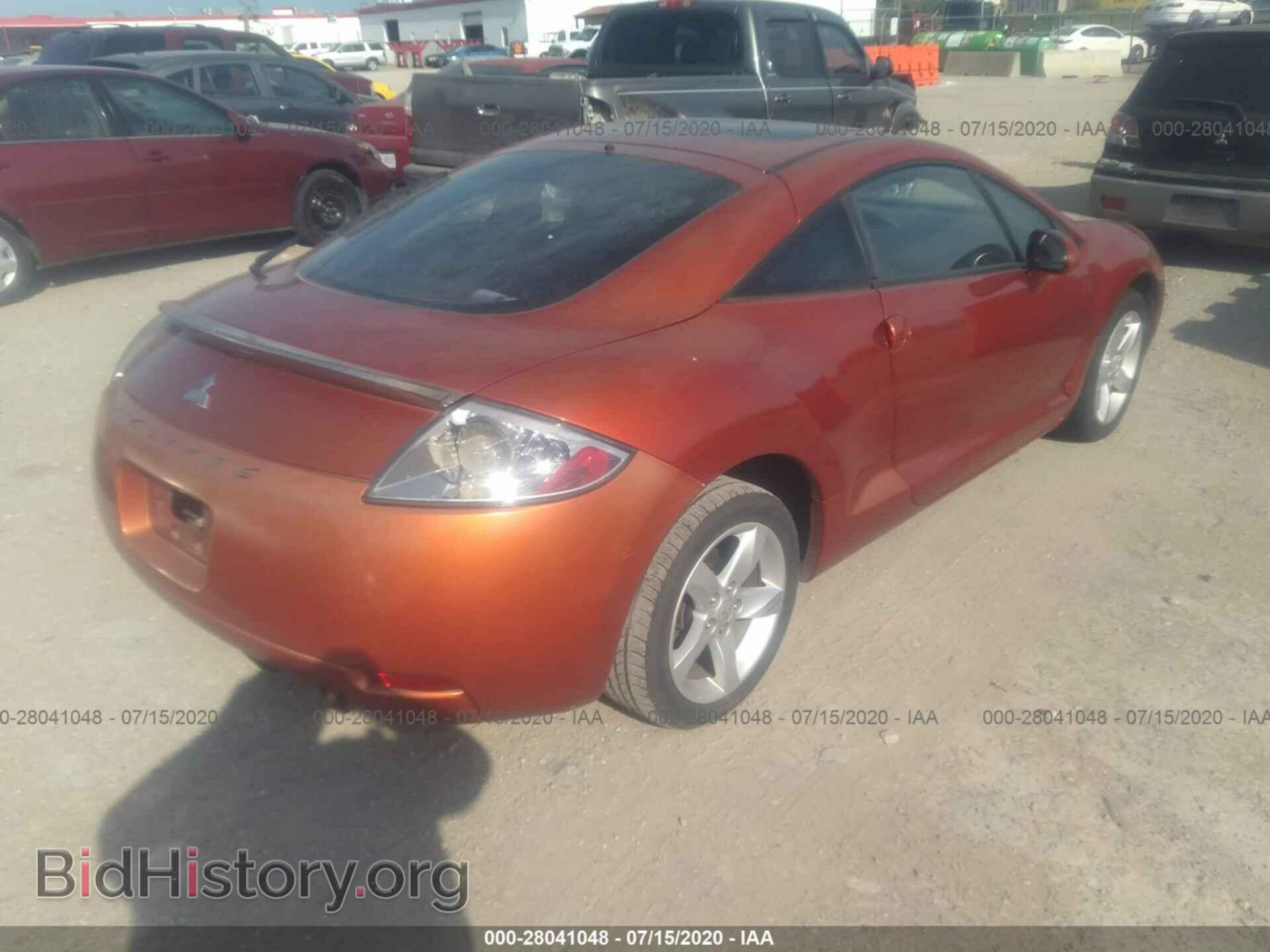 2007 MITSUBISHI ECLIPSE - VIN: 4A3AK24F67E017145 - Photo 4