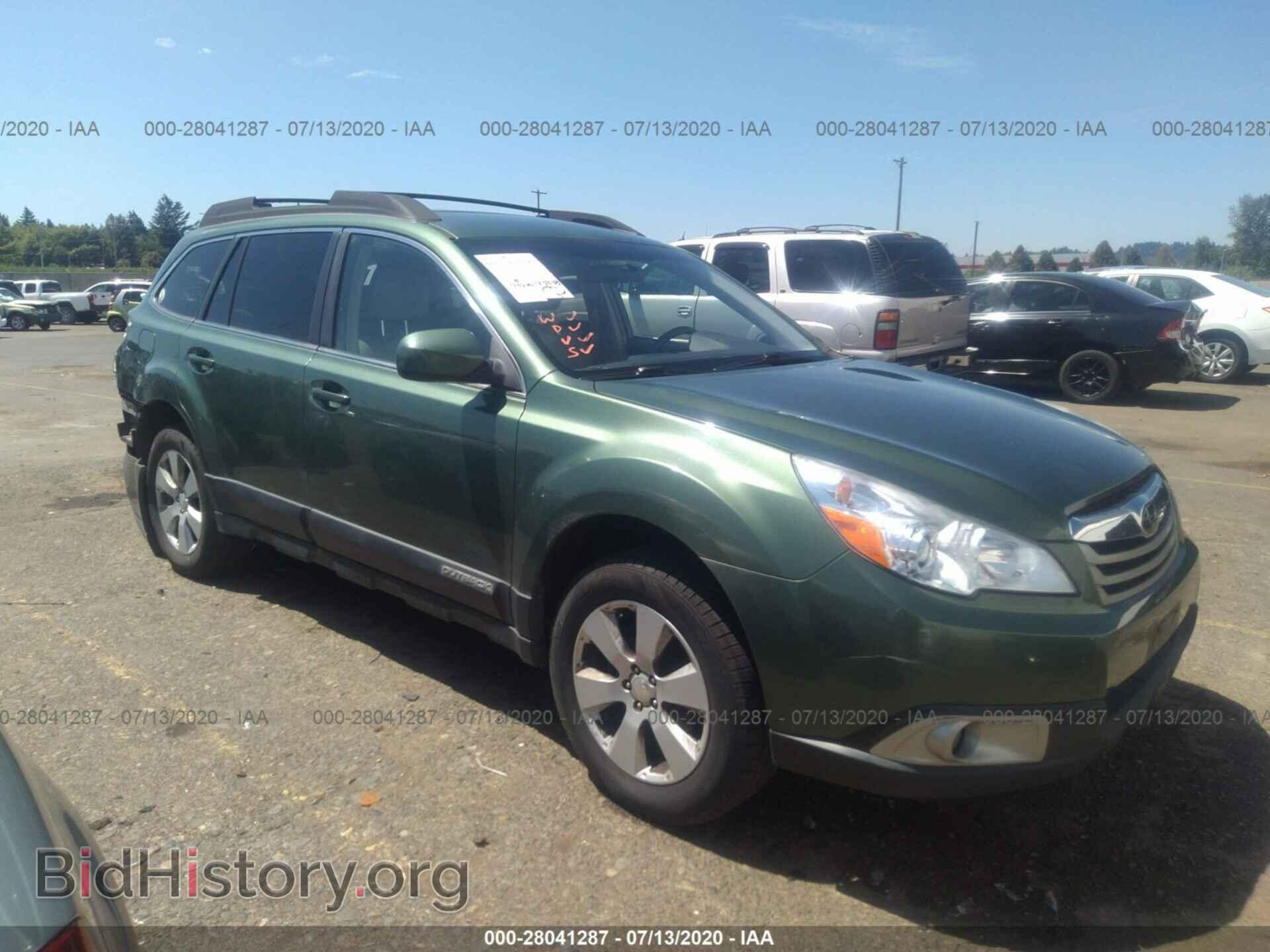 Фотография 4S4BRBCC6C3299783 - SUBARU OUTBACK 2012