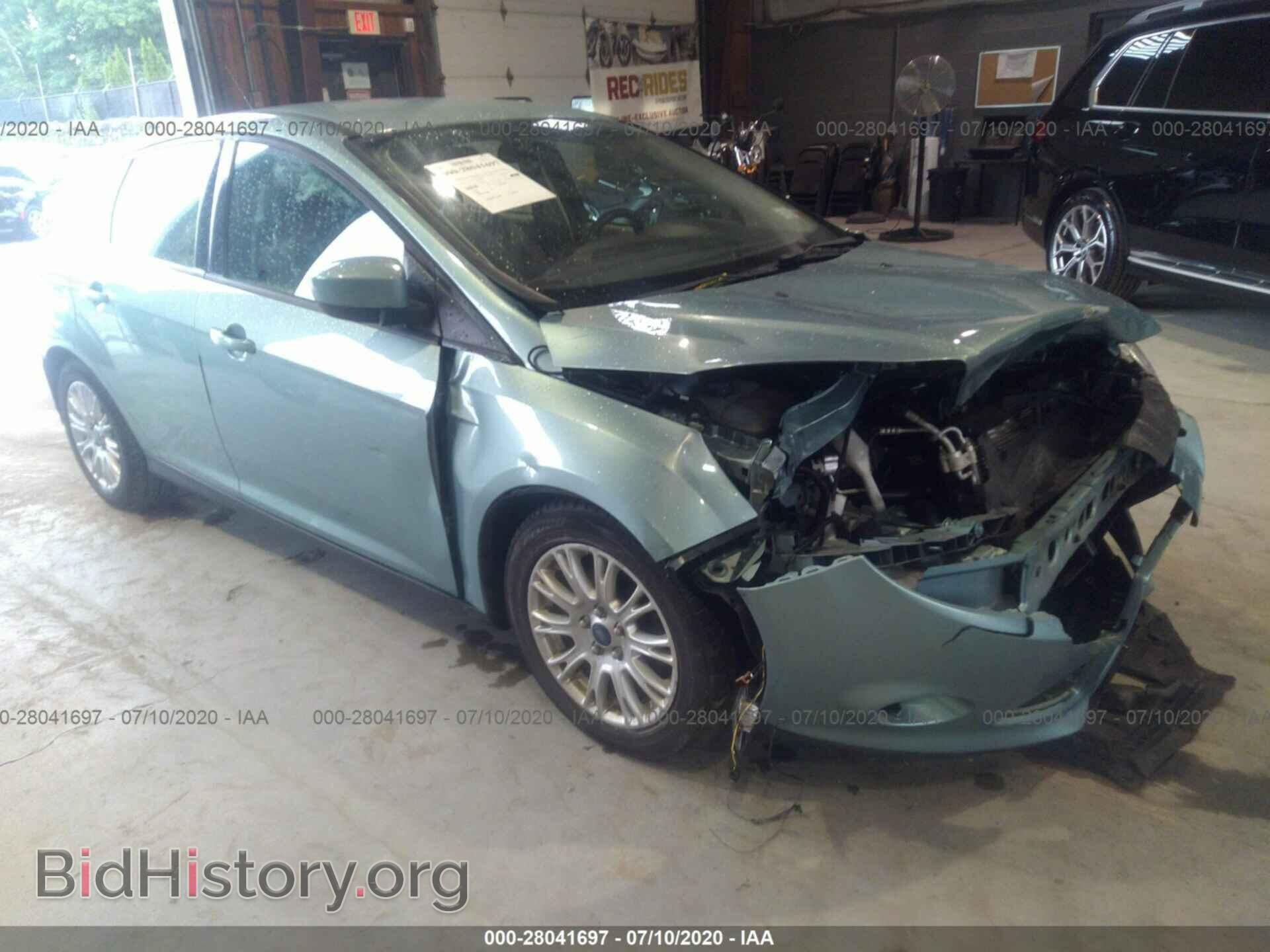 Photo 1FAHP3K27CL186031 - FORD FOCUS 2012