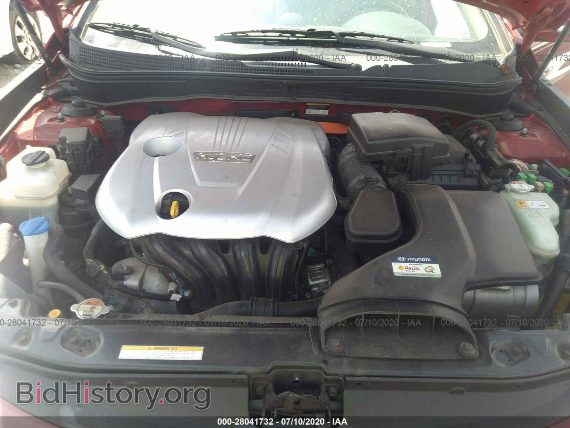 2012 HYUNDAI SONATA - VIN: KMHEC4A49CA044367 - Фото 10