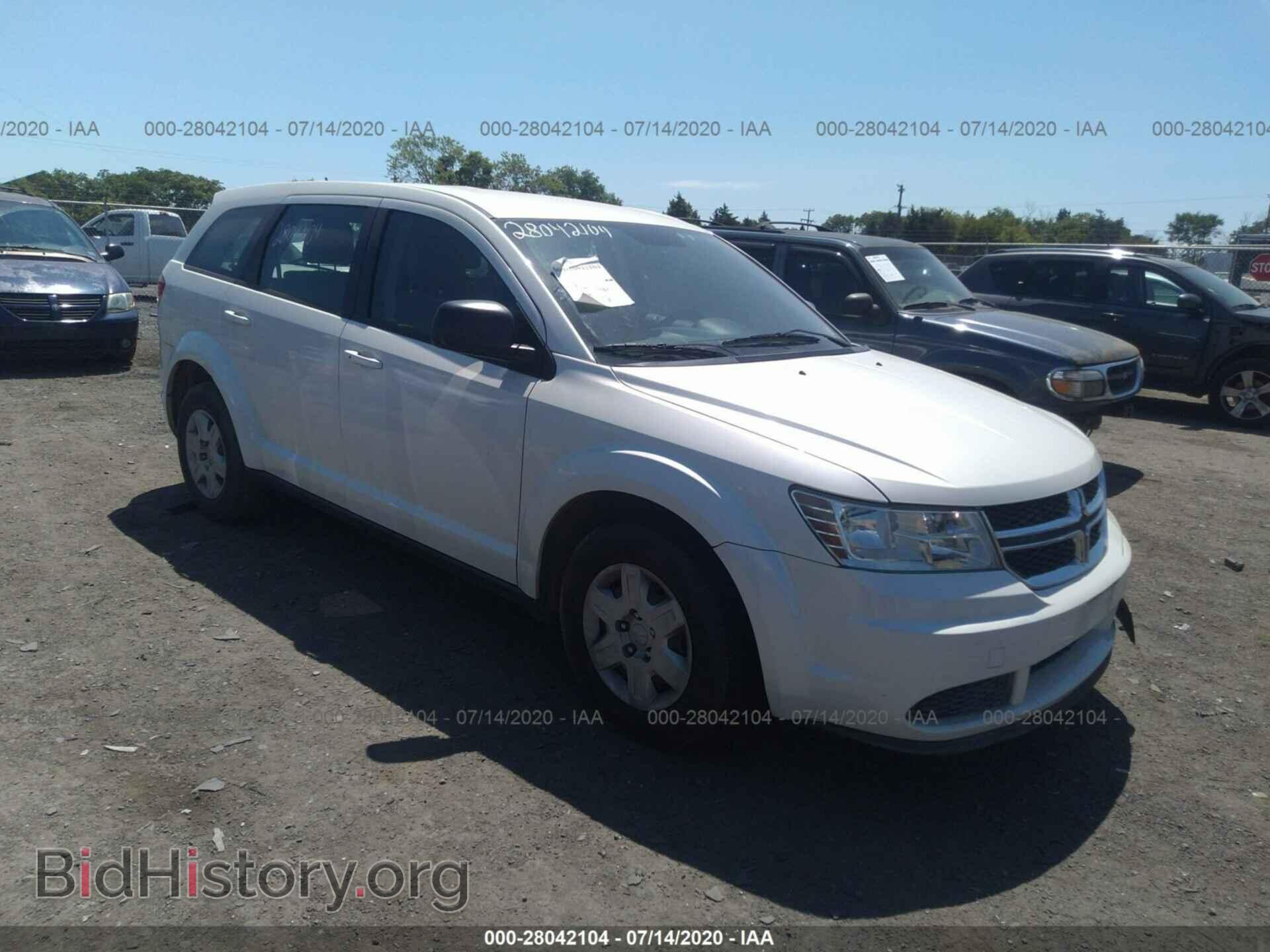 Photo 3C4PDCAB2CT290155 - DODGE JOURNEY 2012